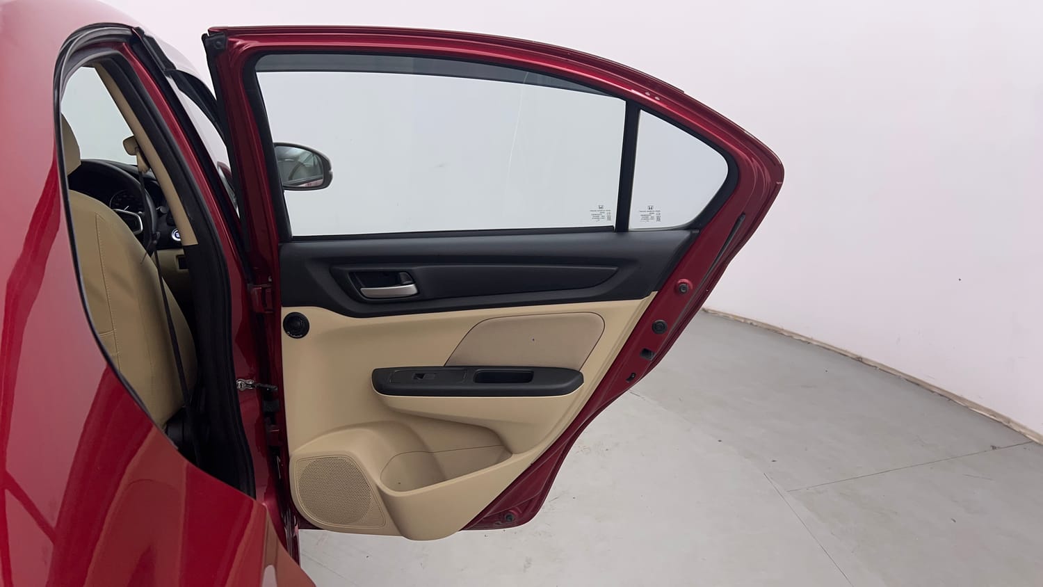 Used 2022 Honda Amaze VX CVT 1.2 Petrol Petrol Automatic interior RIGHT REAR DOOR OPEN VIEW