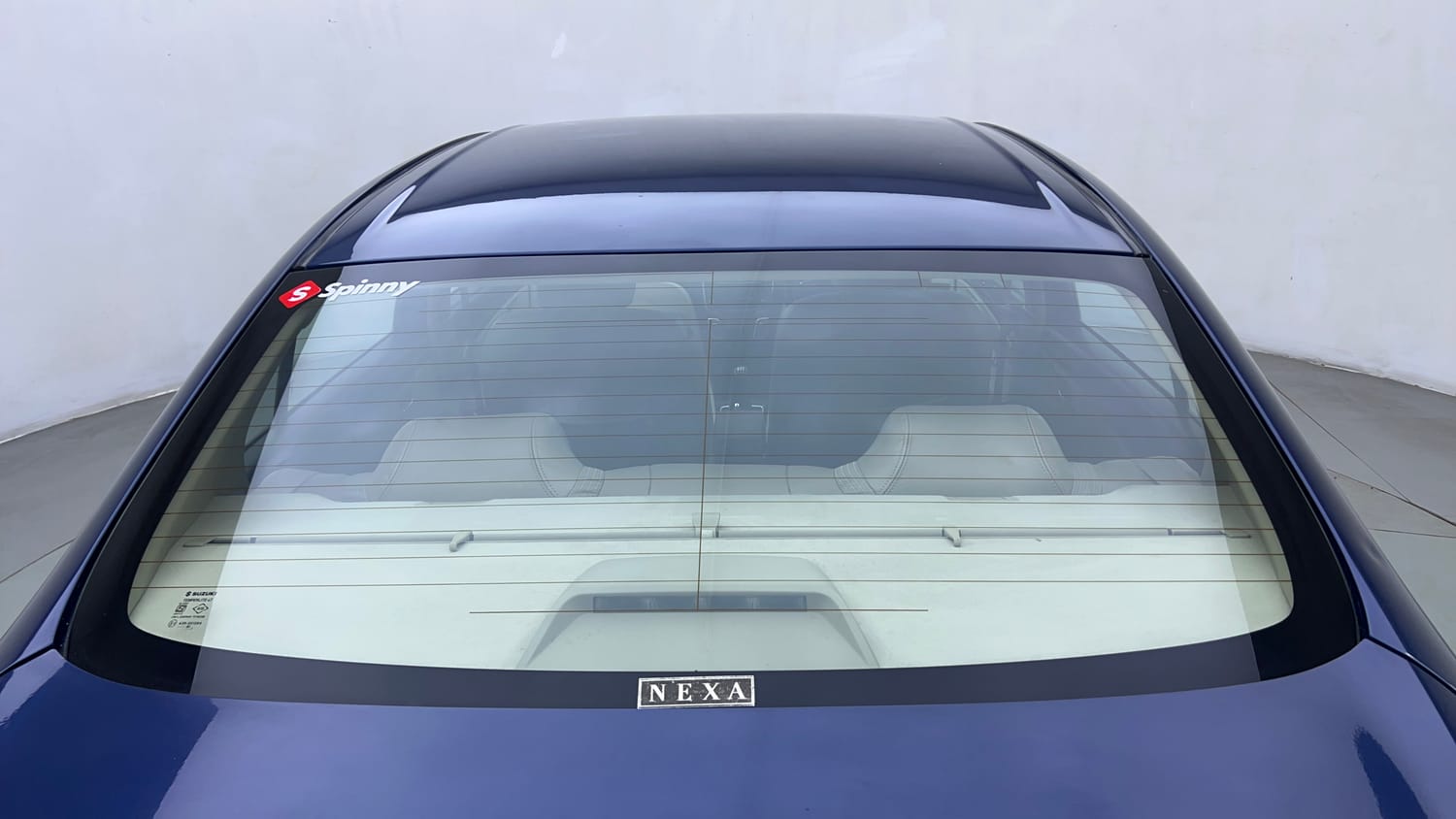 Used 2018 Maruti Suzuki Ciaz Zeta 1.4 MT Petrol Manual exterior BACK WINDSHIELD VIEW