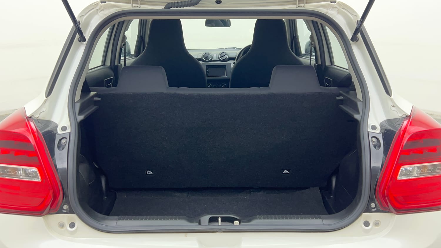 Used 2023 Maruti Suzuki Swift LXi Petrol Manual interior DICKY INSIDE VIEW
