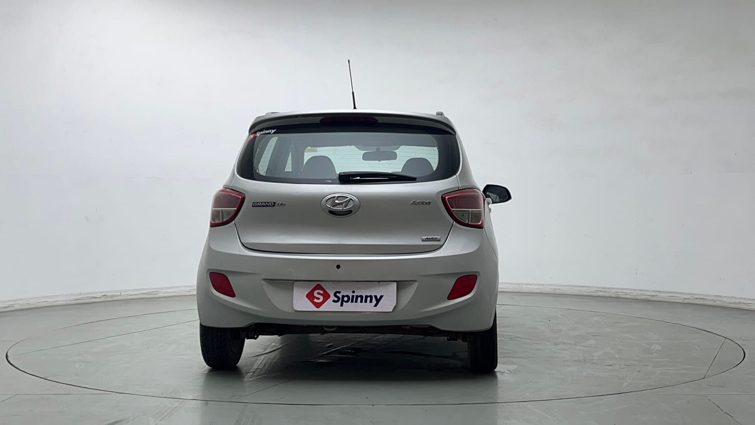 Used 2015 Hyundai Grand i10 Asta AT 1.2 Kappa VTVT Petrol Automatic exterior BACK VIEW