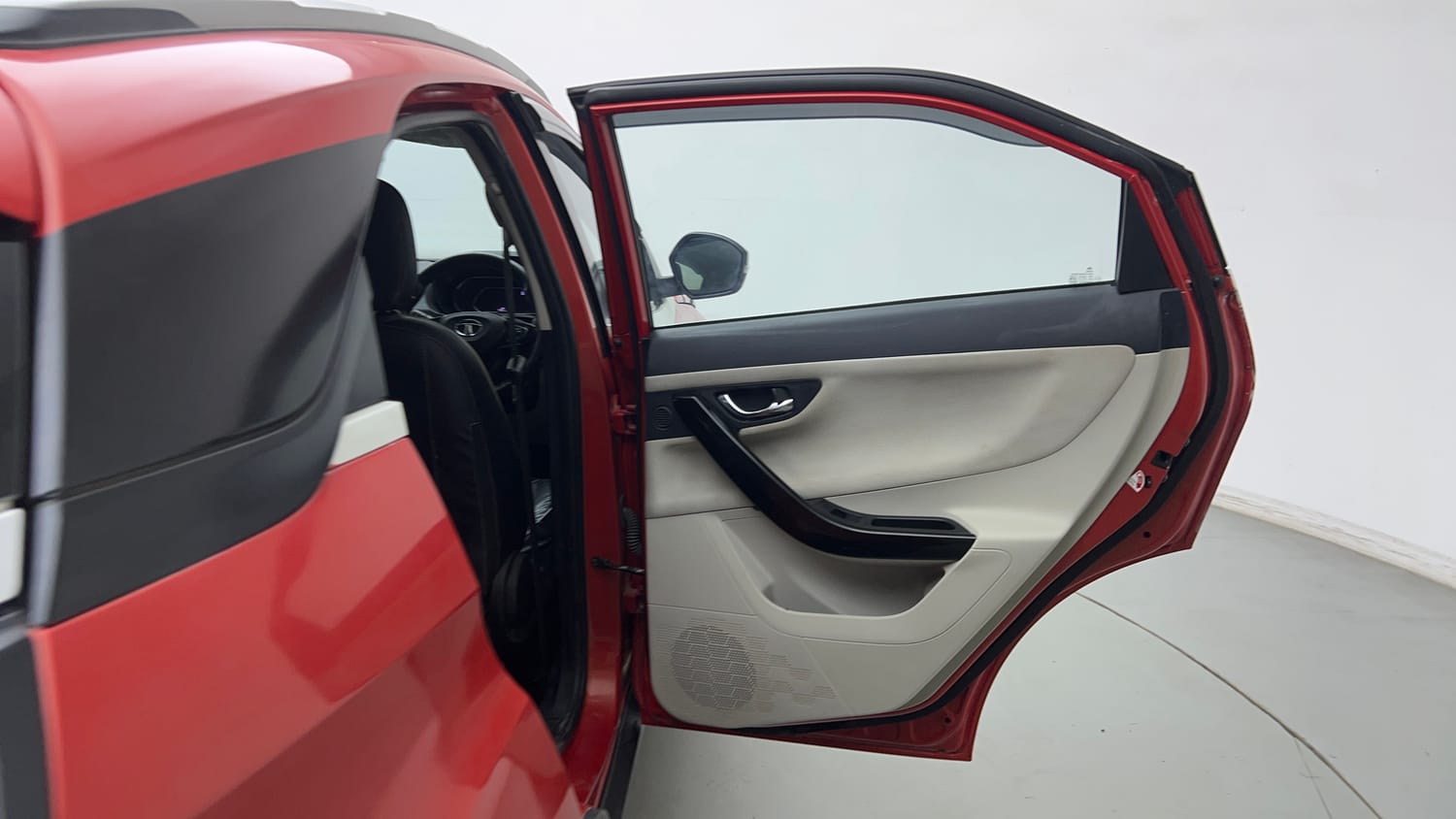 Used 2021 Tata Nexon XZ Plus (S) Petrol Manual interior RIGHT REAR DOOR OPEN VIEW