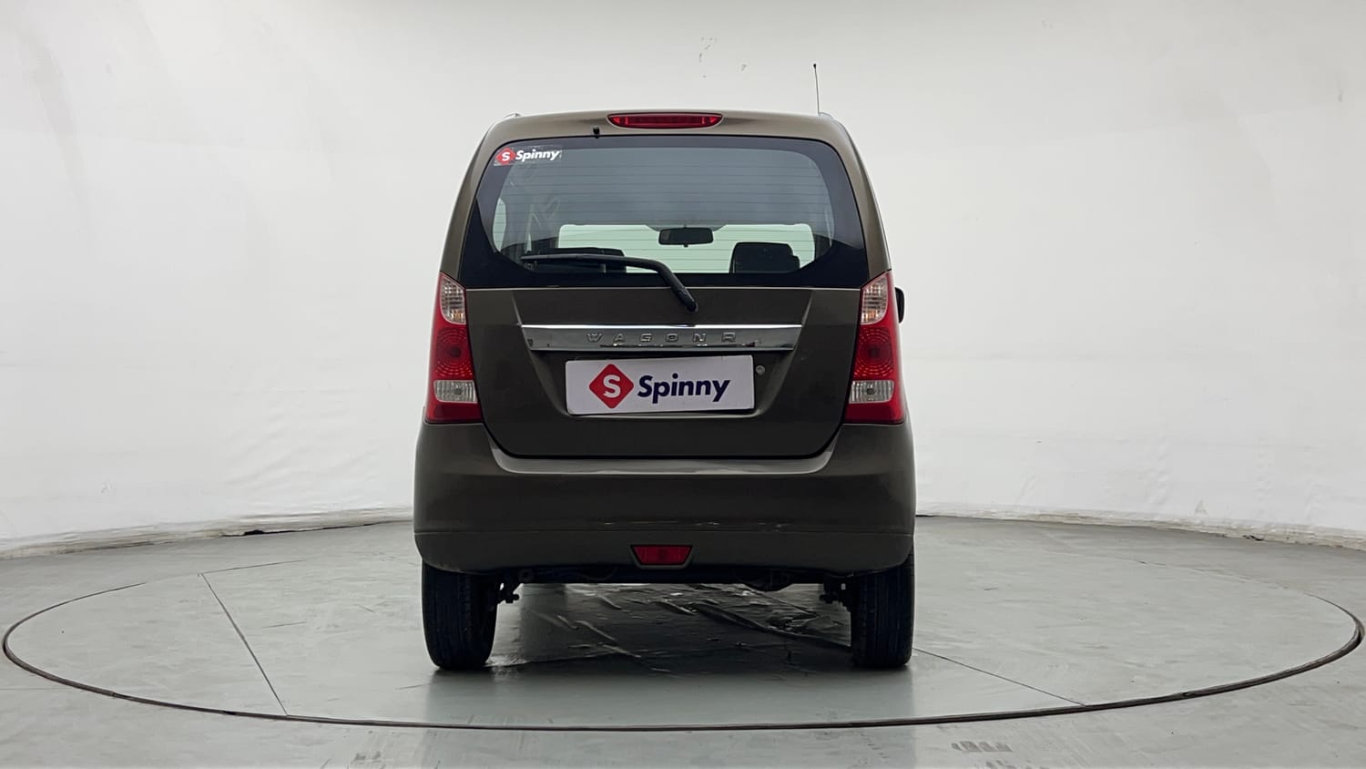Used 2015 Maruti Suzuki Wagon R VXI Petrol Manual exterior BACK VIEW