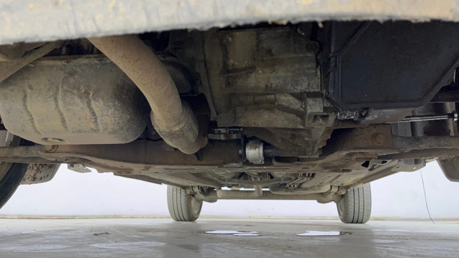Used 2018 Ford EcoSport Titanium + 1.5L TDCi Diesel Manual extra FRONT LEFT UNDERBODY VIEW
