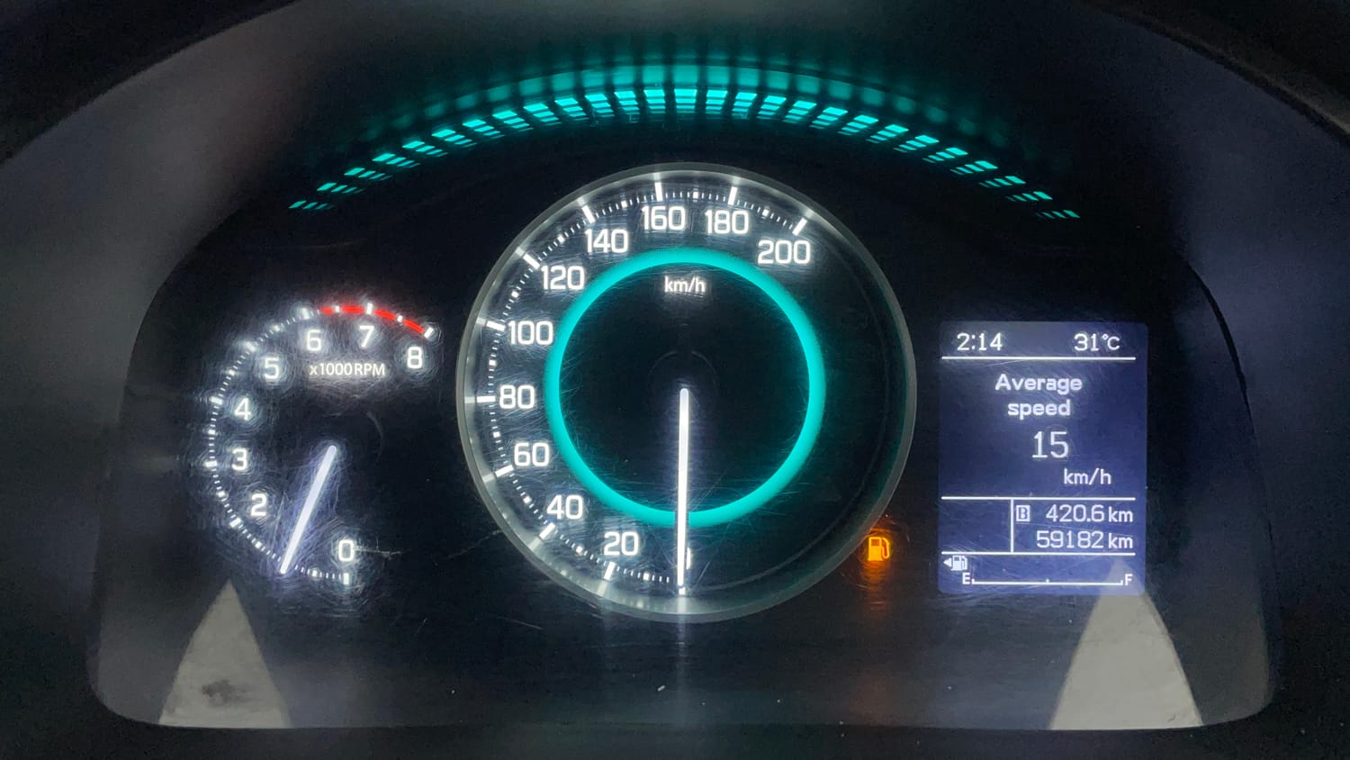 Used 2022 Maruti Suzuki Ignis Alpha 1.2 MT Petrol Manual interior CLUSTERMETER VIEW