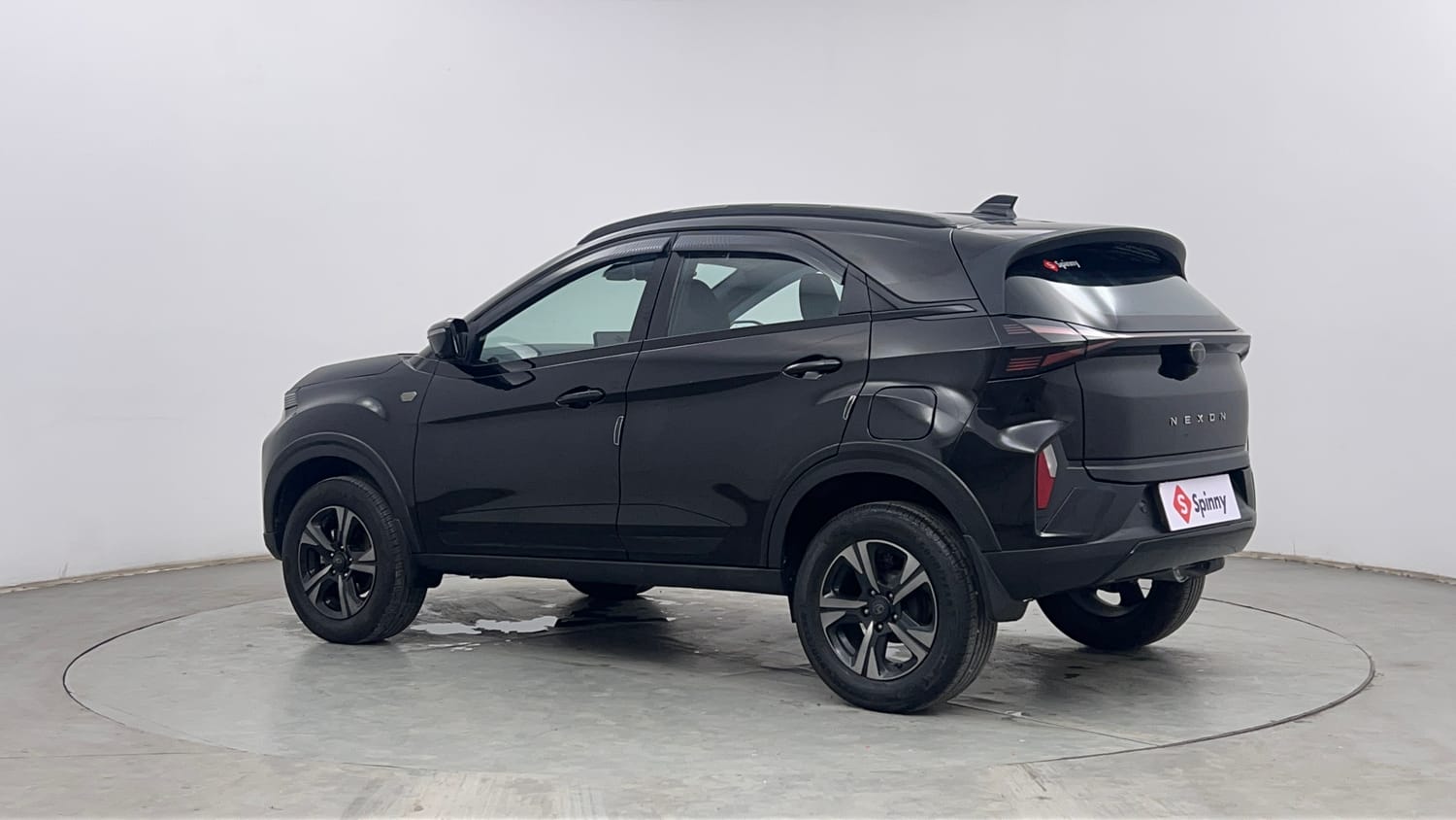 Used 2024 Tata Nexon Creative Plus 1.2 Petrol 6MT Dark Edition Petrol Manual exterior LEFT REAR CORNER VIEW