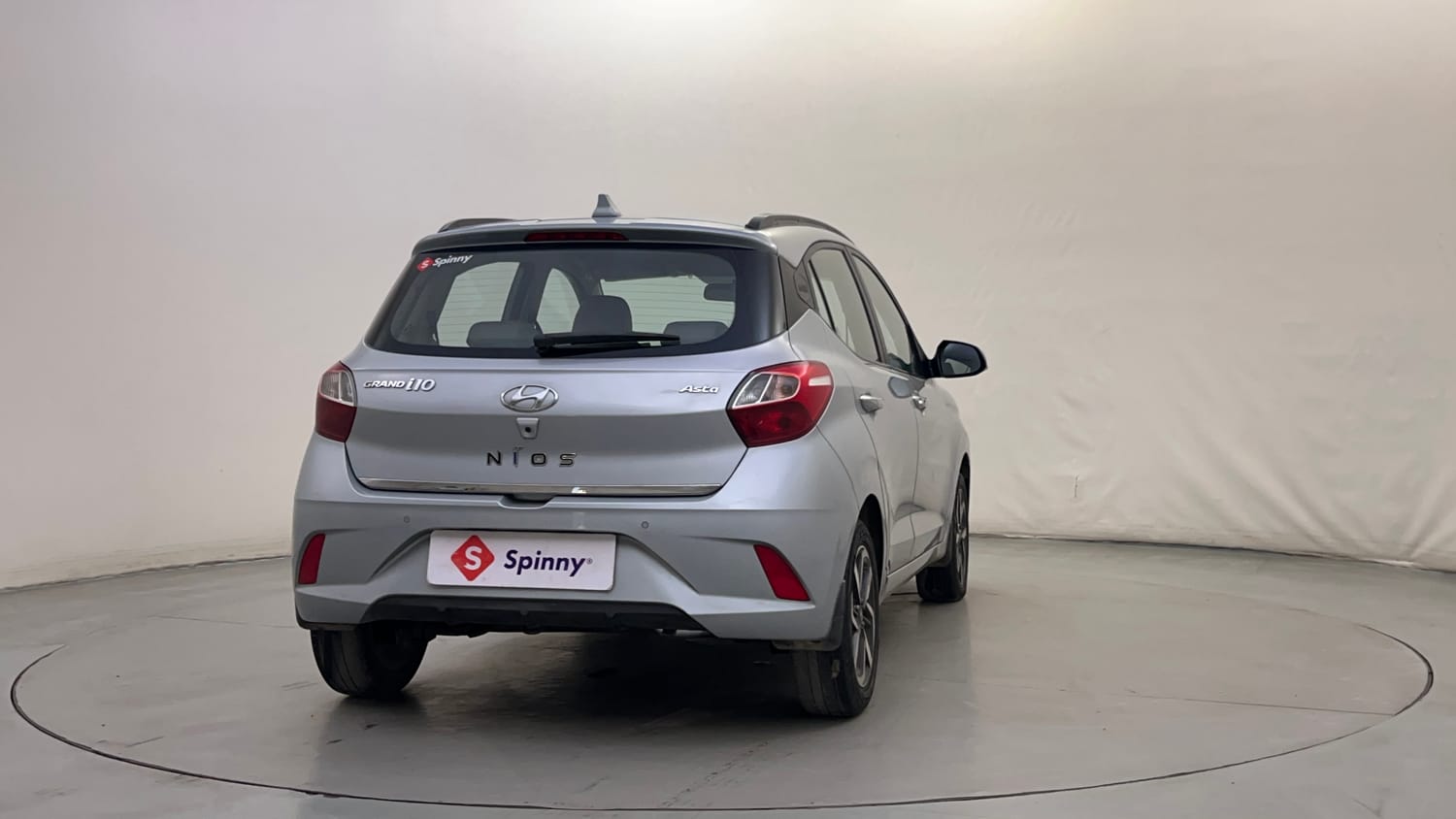 Used 2021 Hyundai Grand i10 Nios Asta 1.2 Kappa VTVT Petrol Manual exterior RIGHT REAR CORNER VIEW