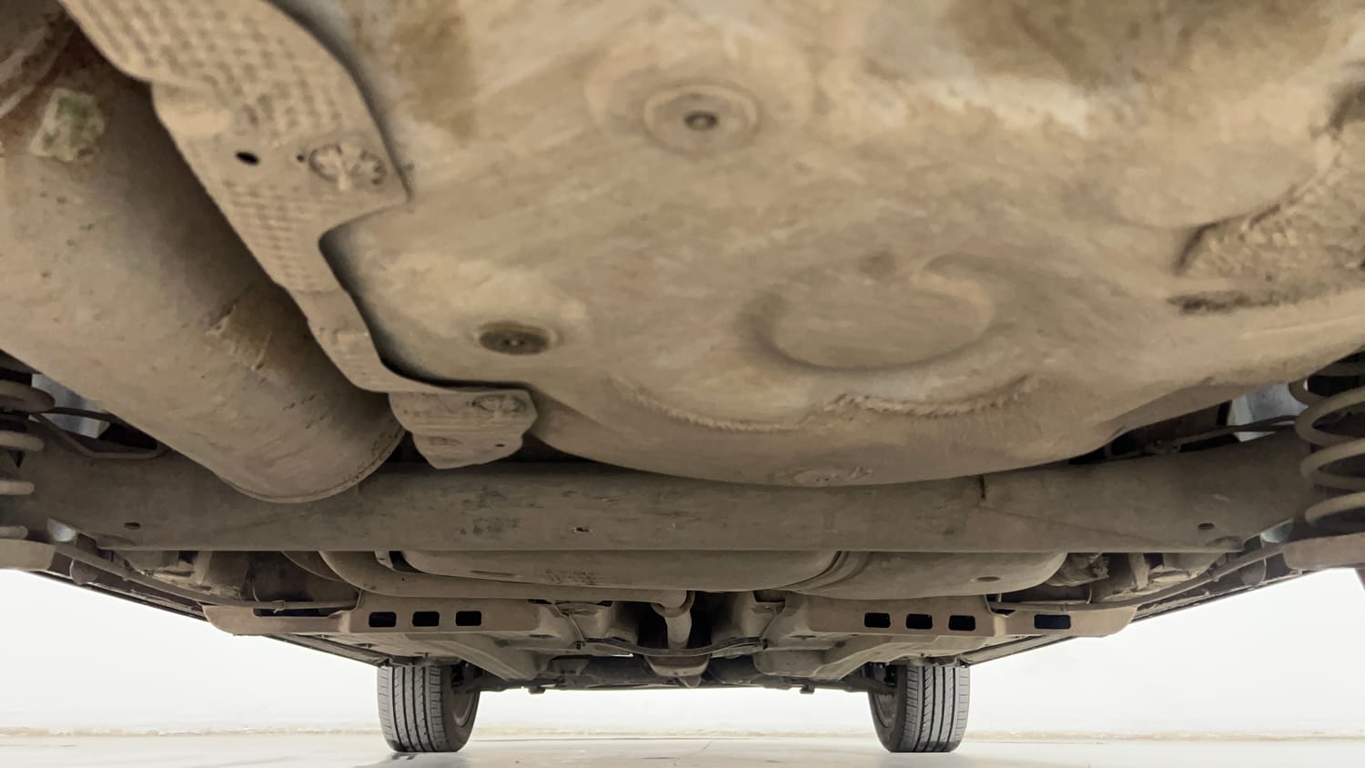 Used 2019 volkswagen Polo GT TSI Petrol Automatic extra REAR UNDERBODY VIEW (TAKEN FROM REAR)