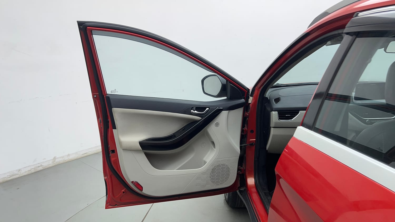 Used 2021 Tata Nexon XZ Plus (S) Petrol Manual interior LEFT FRONT DOOR OPEN VIEW