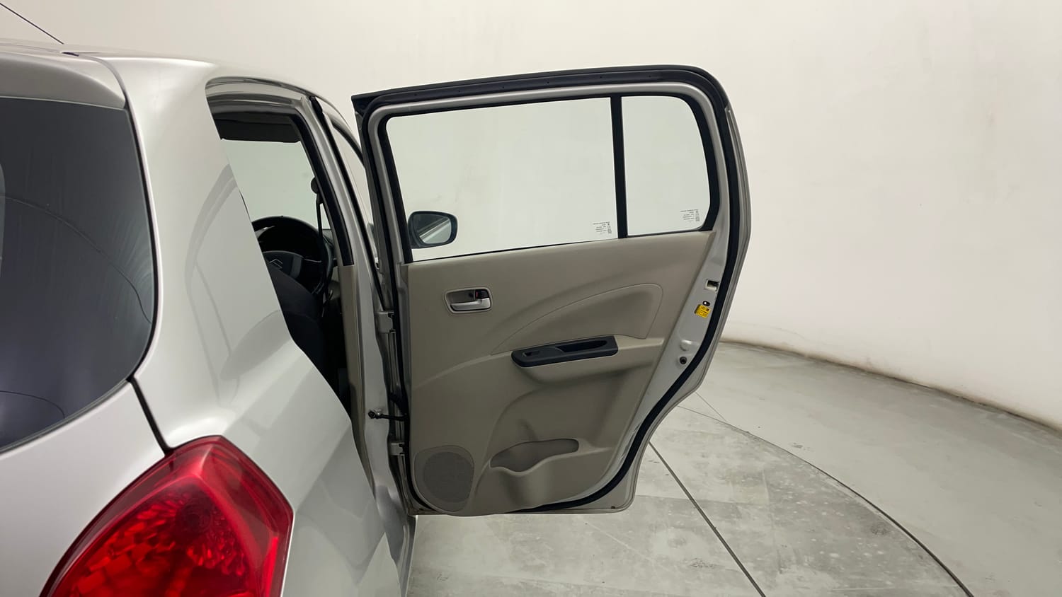 Used 2014 Maruti Suzuki Celerio VXi Petrol Manual interior RIGHT REAR DOOR OPEN VIEW