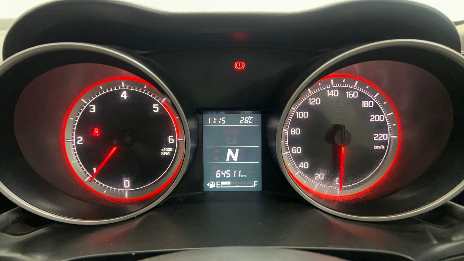Used 2019 Maruti Suzuki Swift VDi AMT Diesel Automatic interior CLUSTERMETER VIEW