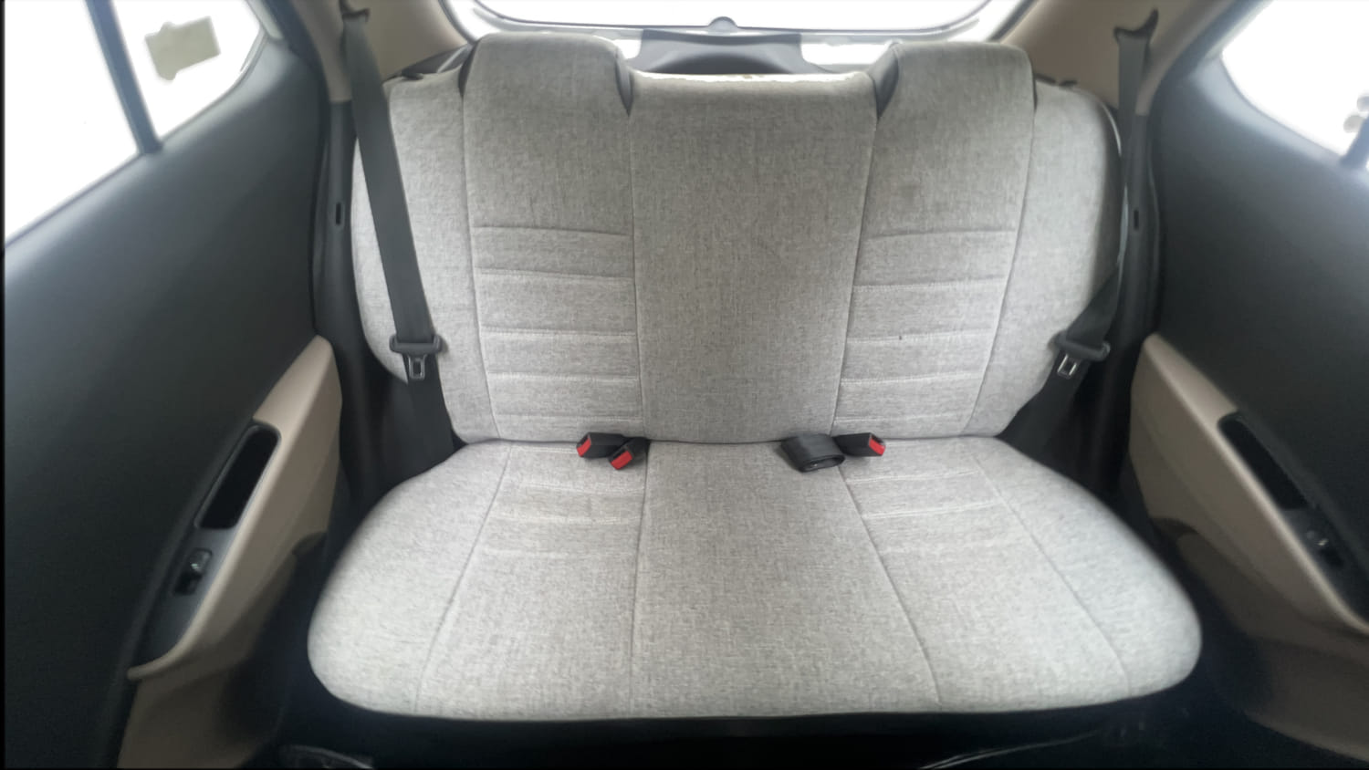 Used 2015 Hyundai Grand i10 Magna 1.2 Kappa VTVT Petrol Manual interior REAR SEAT CONDITION VIEW