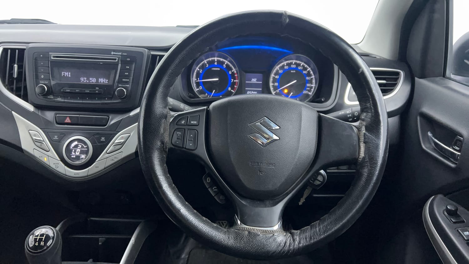Used 2016 Maruti Suzuki Baleno Delta 1.2 Petrol Manual interior STEERING VIEW