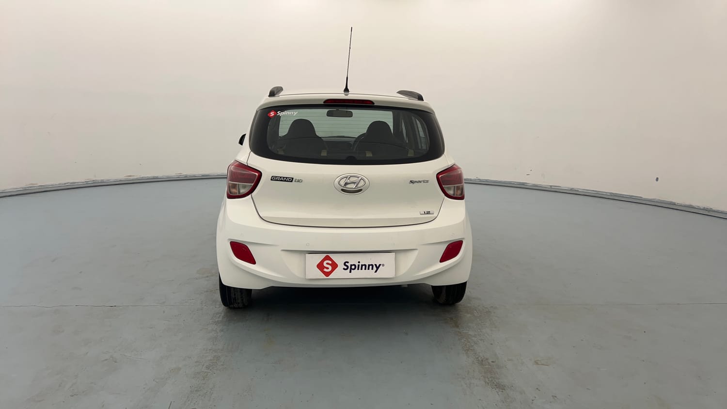 Used 2015 Hyundai Grand i10 Sportz 1.2 Kappa VTVT Petrol Manual exterior BACK VIEW