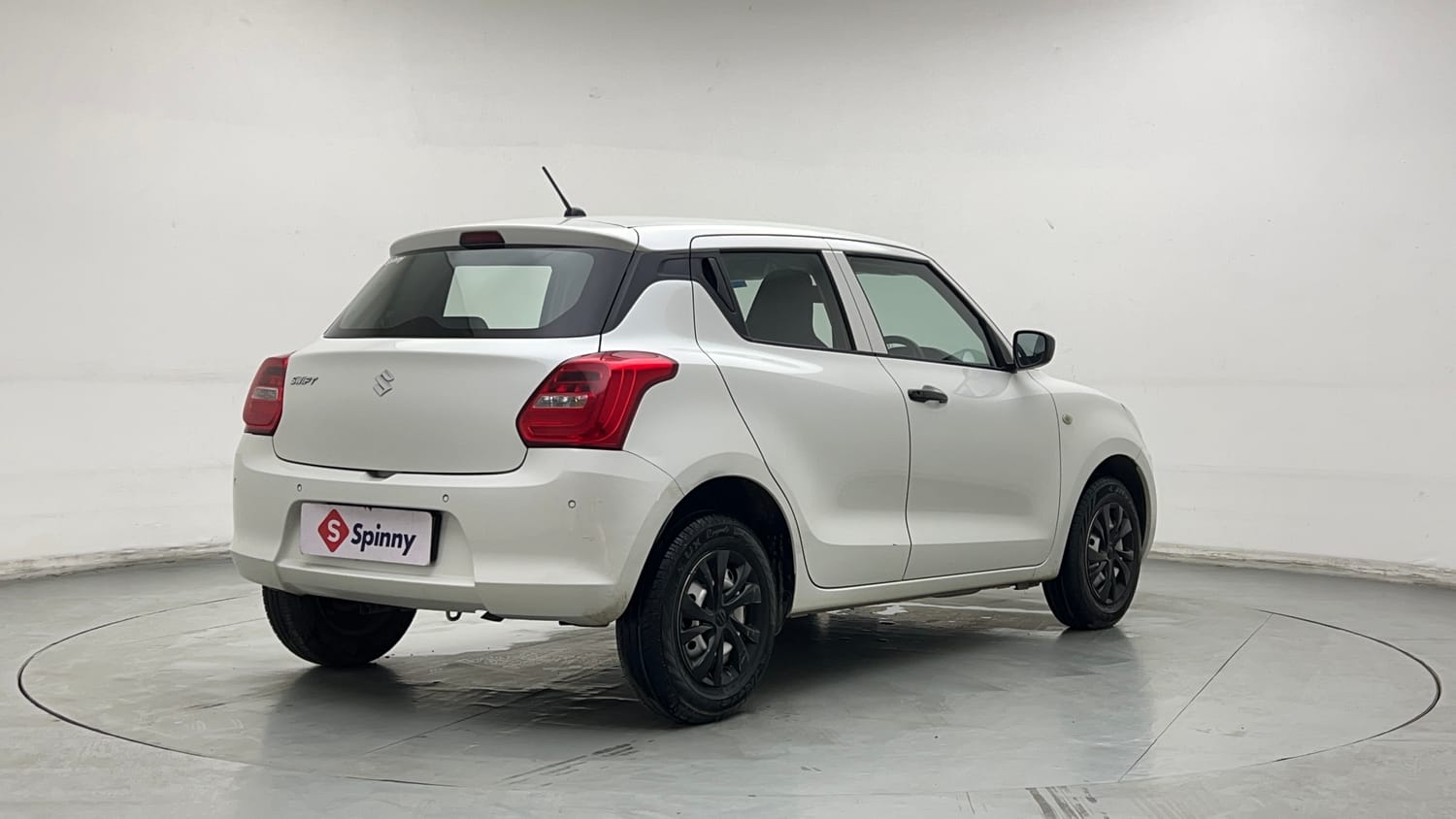 Used 2023 Maruti Suzuki Swift LXi Petrol Manual exterior RIGHT REAR CORNER VIEW