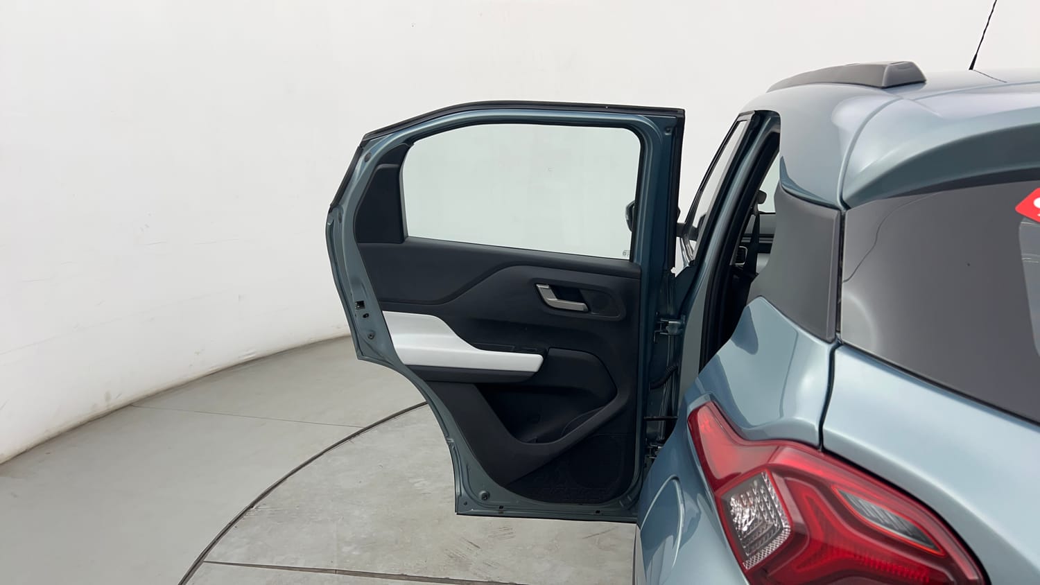 Used 2023 Tata Punch Creative AMT Petrol Automatic interior LEFT REAR DOOR OPEN VIEW