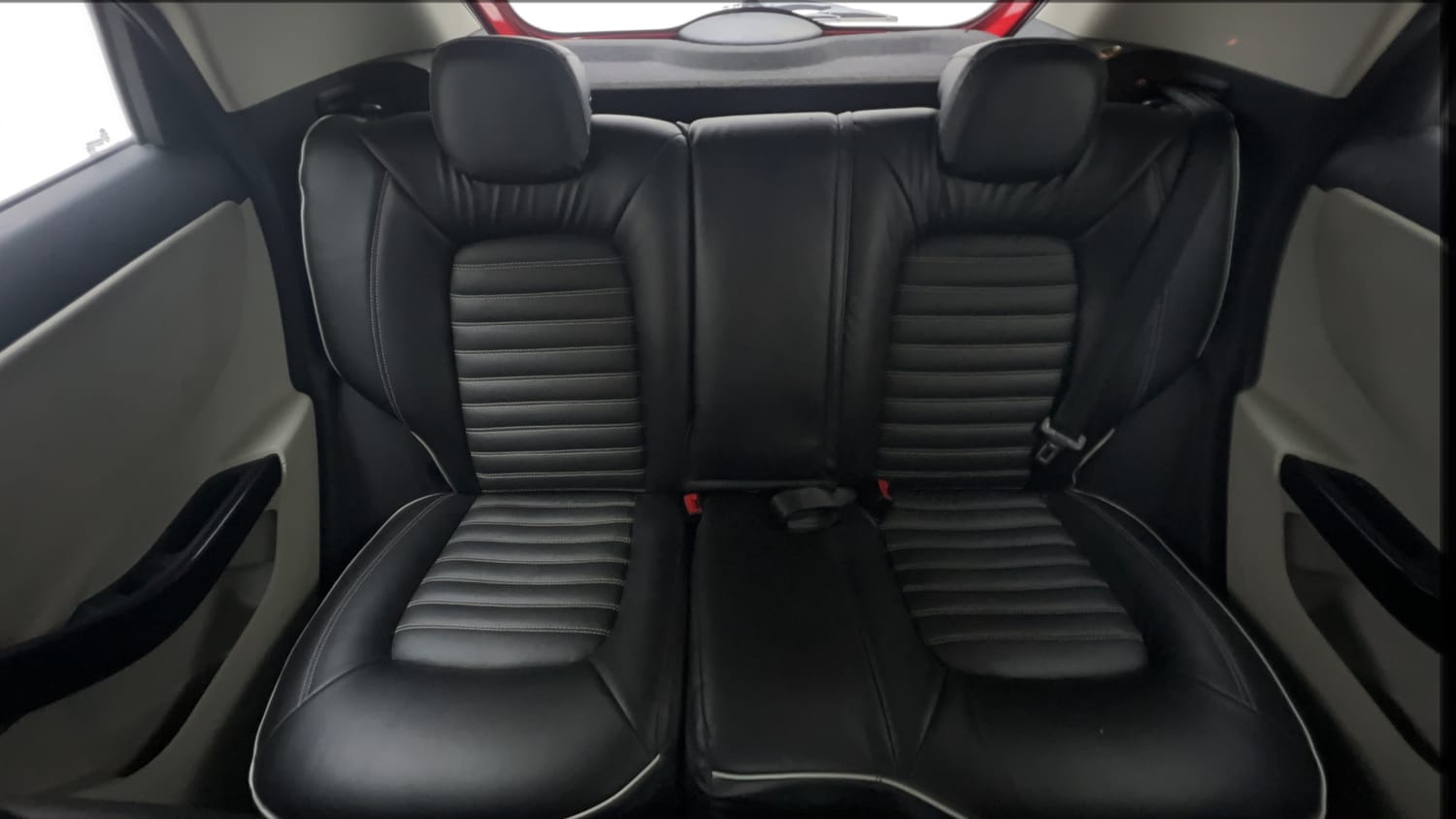Used 2021 Tata Nexon XZ Plus (S) Petrol Manual interior REAR SEAT CONDITION VIEW