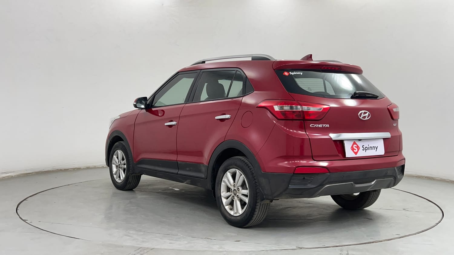 Used 2016 Hyundai Creta 1.6 SX Plus Petrol Petrol Manual exterior LEFT REAR CORNER VIEW