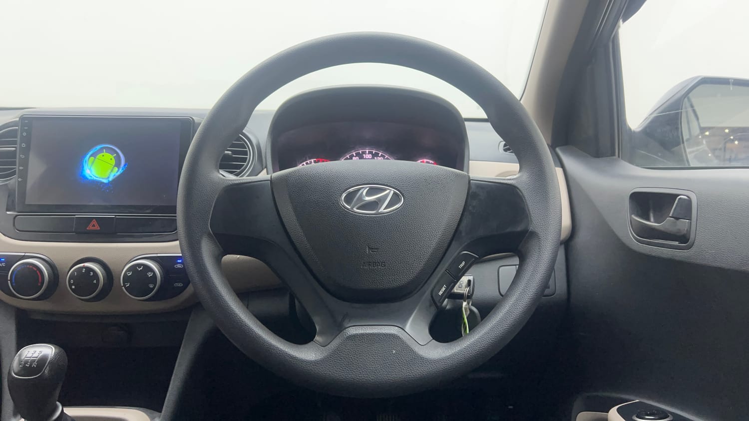 Used 2018 Hyundai Grand i10 Magna 1.2 Kappa VTVT Petrol Manual interior STEERING VIEW