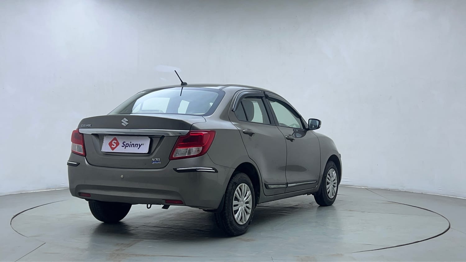 Used 2019 Maruti Suzuki Dzire VXi AMT Petrol Automatic exterior LEFT REAR CORNER VIEW