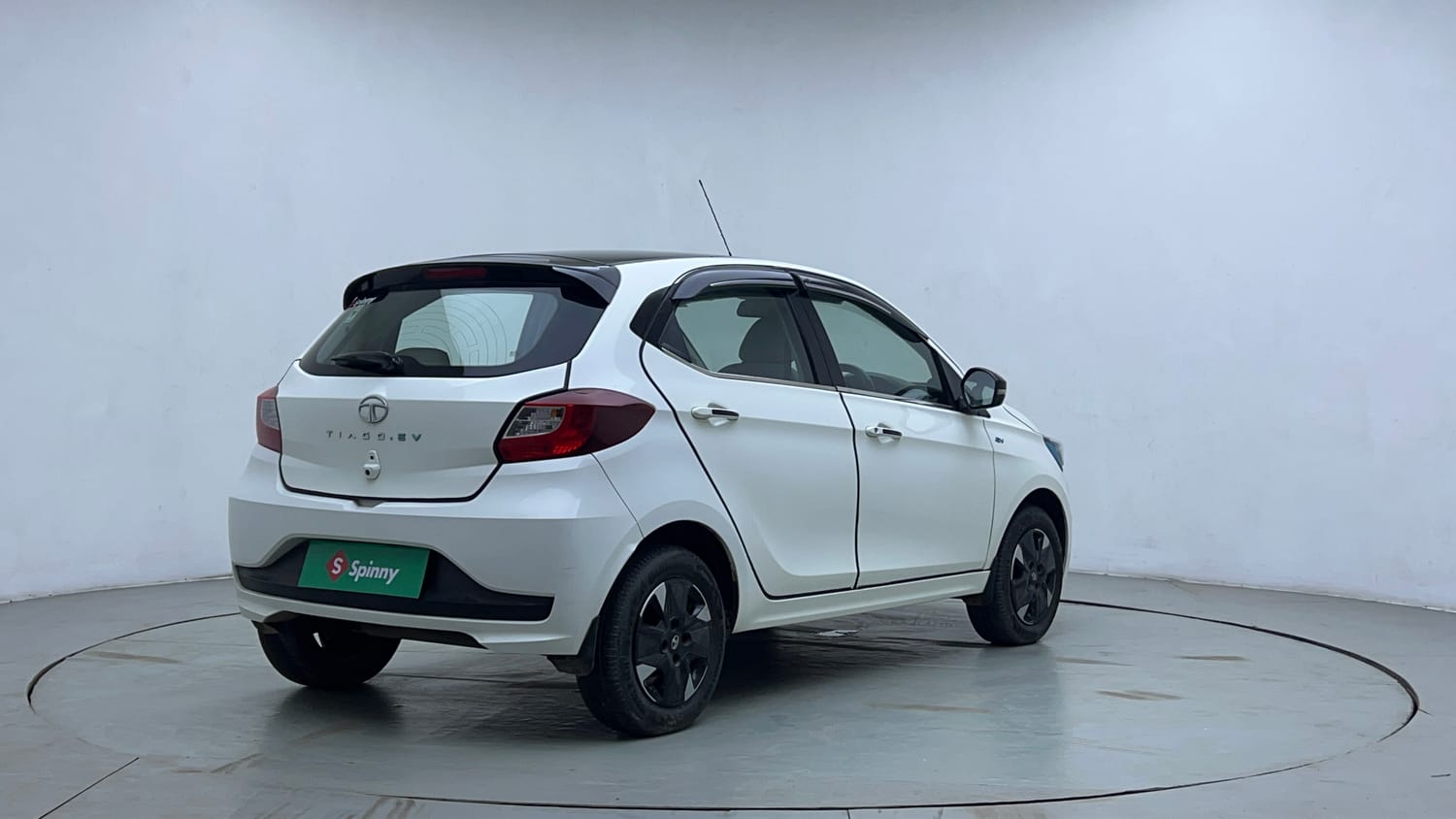 Used 2023 Tata Tiago EV XZ Plus Tech LUX Long Range Electric Automatic exterior RIGHT REAR CORNER VIEW