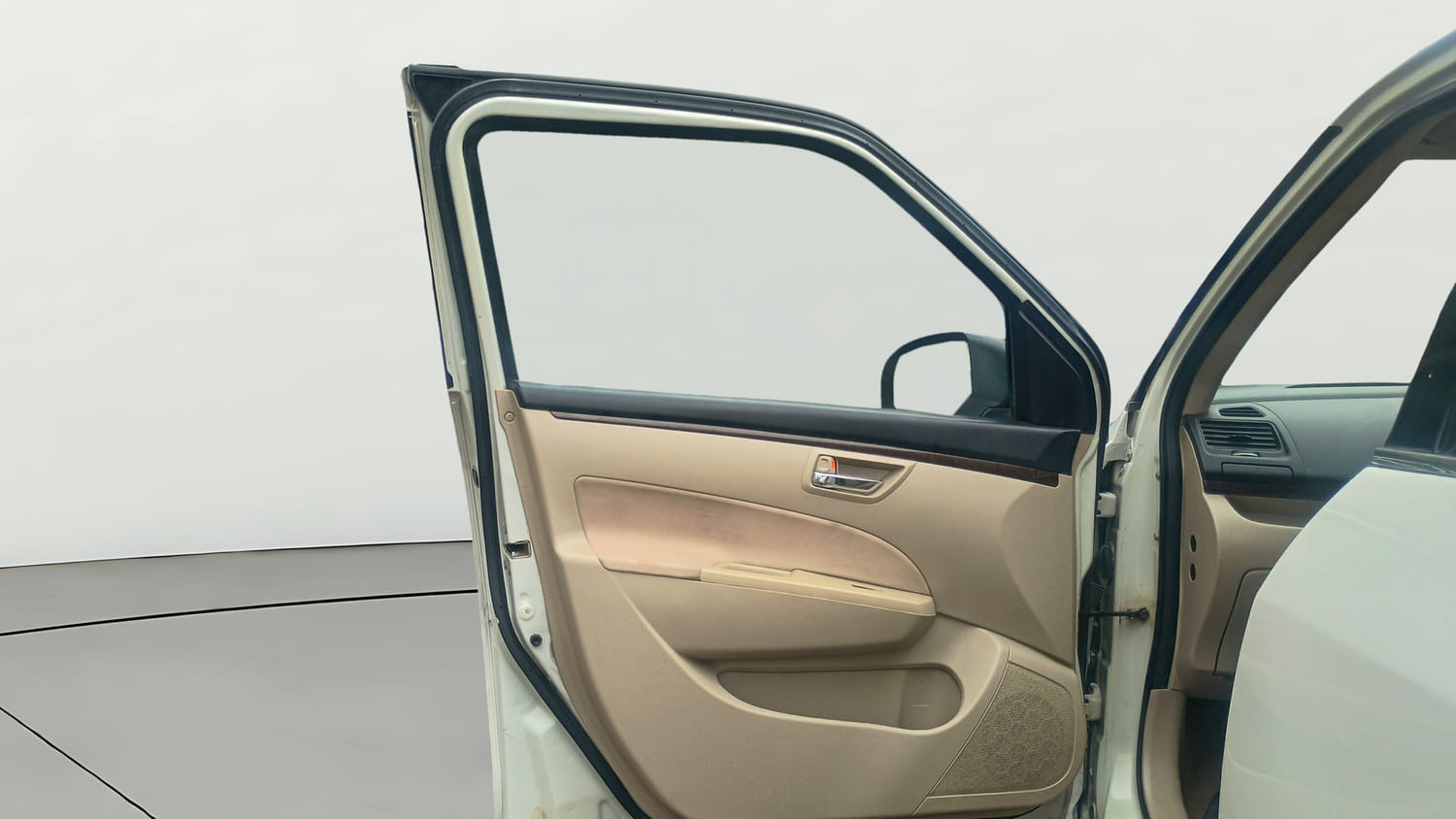 Used 2015 Maruti Suzuki Swift Dzire VXI Petrol Manual interior LEFT FRONT DOOR OPEN VIEW