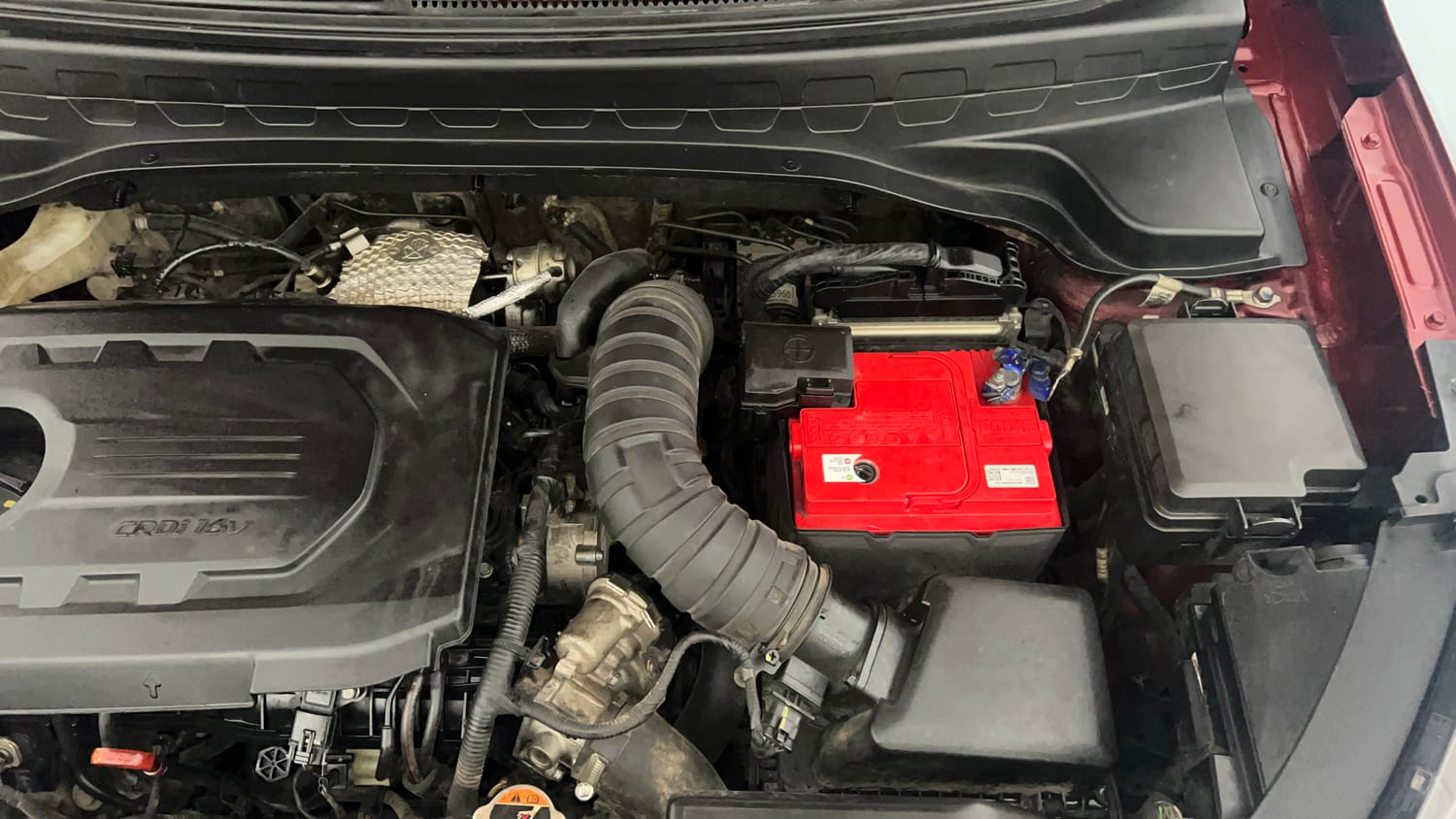 Used 2022 Kia Sonet HTX 1.5 Diesel Manual engine ENGINE LEFT SIDE VIEW