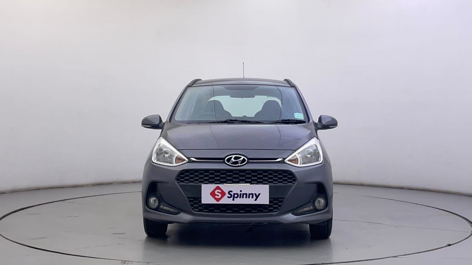Used 2019 Hyundai Grand i10 Sportz 1.2 Kappa VTVT Petrol Manual exterior FRONT VIEW