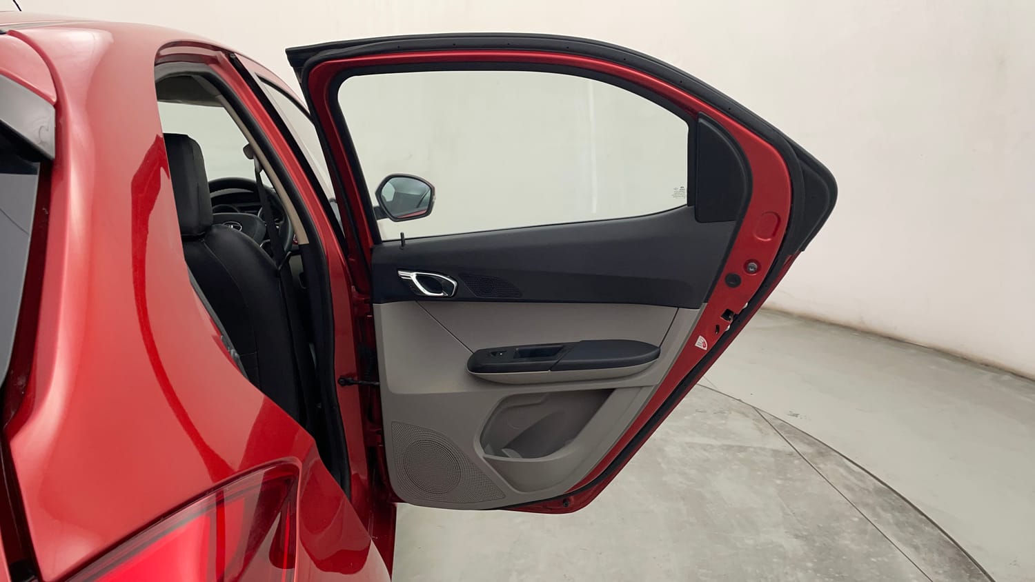 Used 2017 Tata Tiago Revotron XZ Petrol Manual interior RIGHT REAR DOOR OPEN VIEW