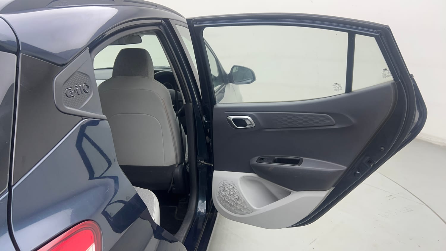 Used 2021 Hyundai Grand i10 Nios Sportz 1.2 Kappa VTVT CNG Cng Manual interior RIGHT REAR DOOR OPEN VIEW