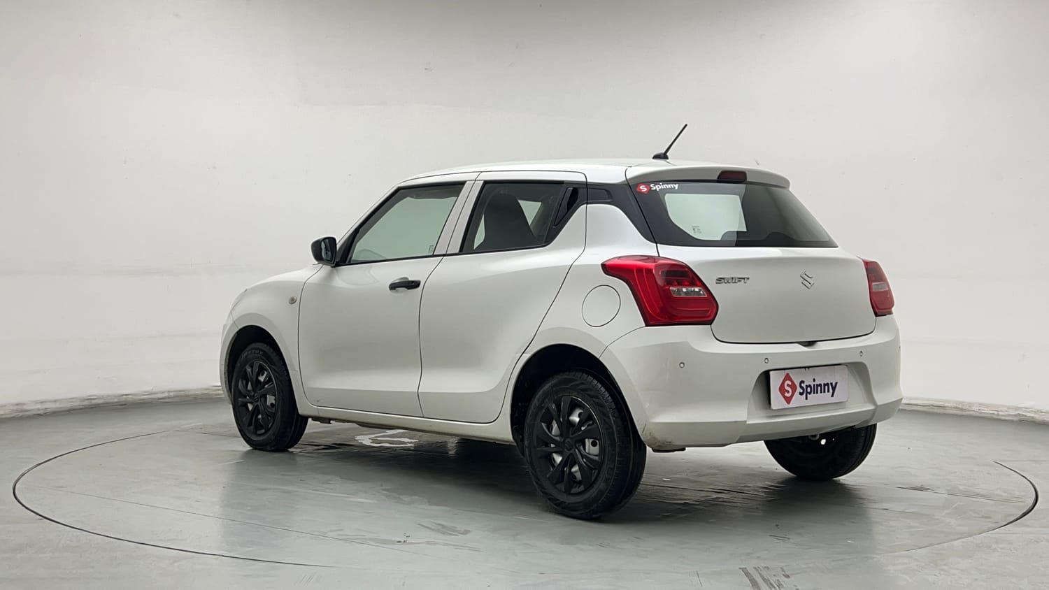 Used 2023 Maruti Suzuki Swift LXi Petrol Manual exterior LEFT REAR CORNER VIEW