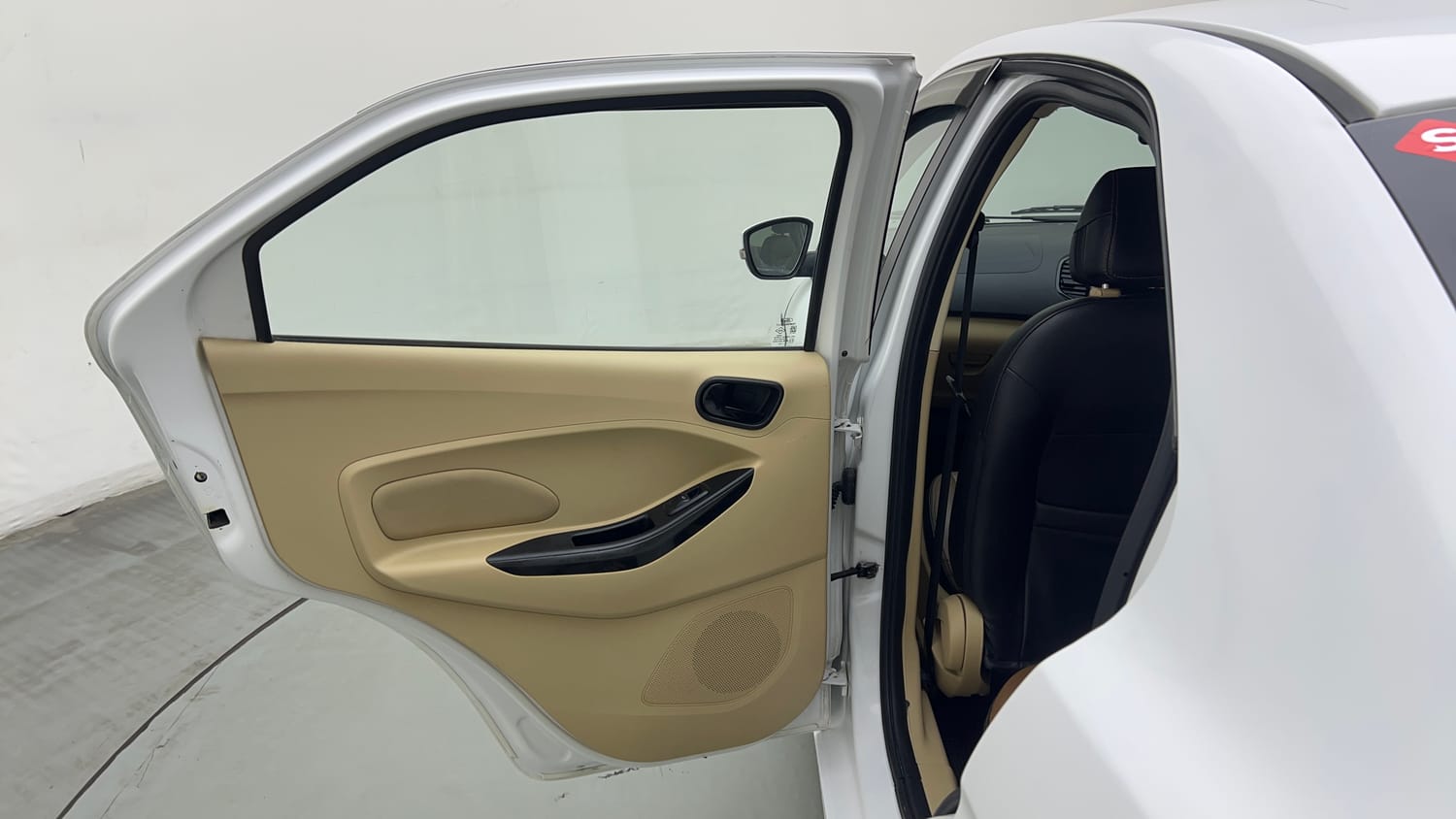 Used 2020 Ford Figo Aspire Titanium1.5 TDCi Diesel Manual interior LEFT REAR DOOR OPEN VIEW