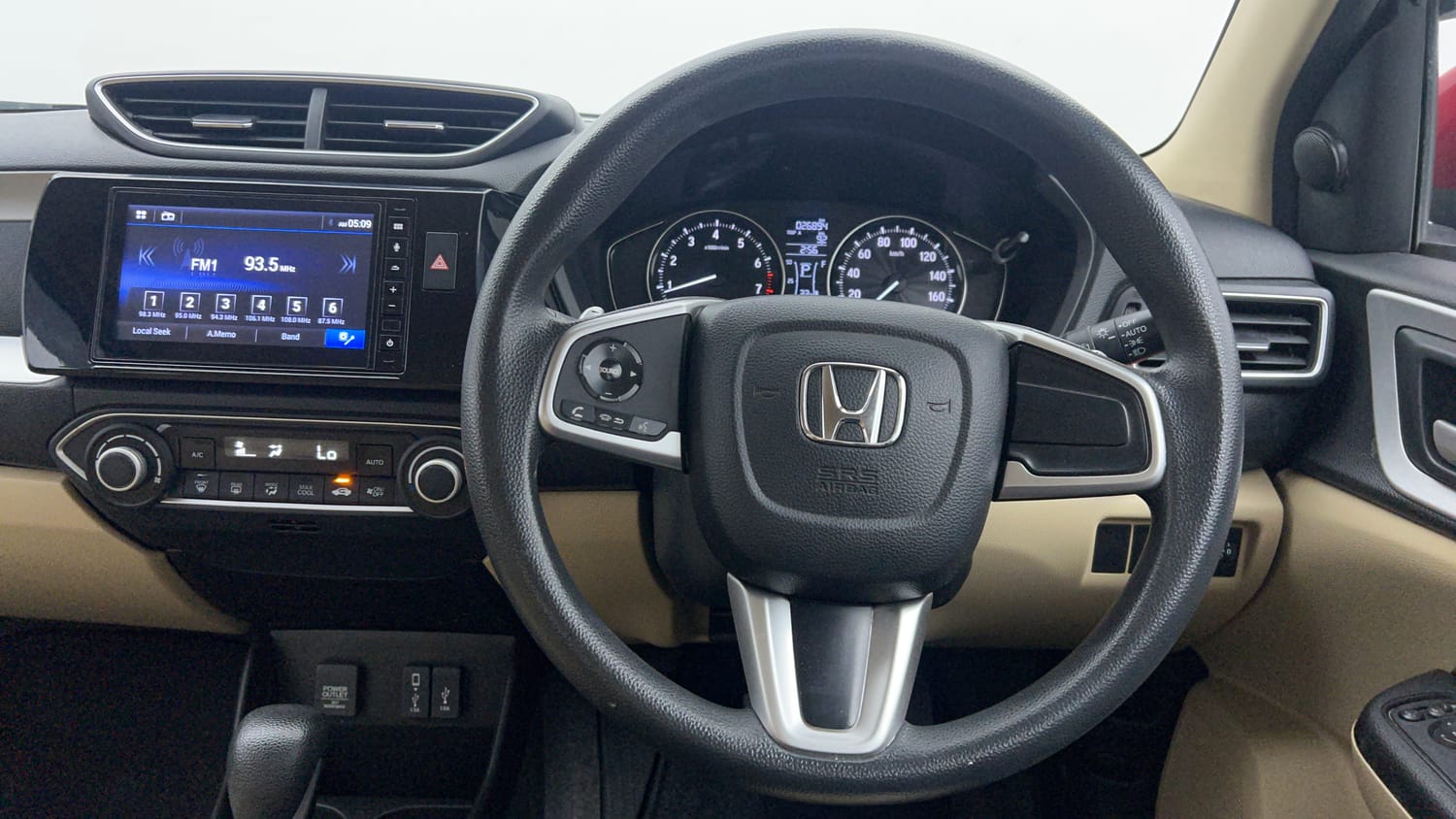 Used 2022 Honda Amaze VX CVT 1.2 Petrol Petrol Automatic interior STEERING VIEW