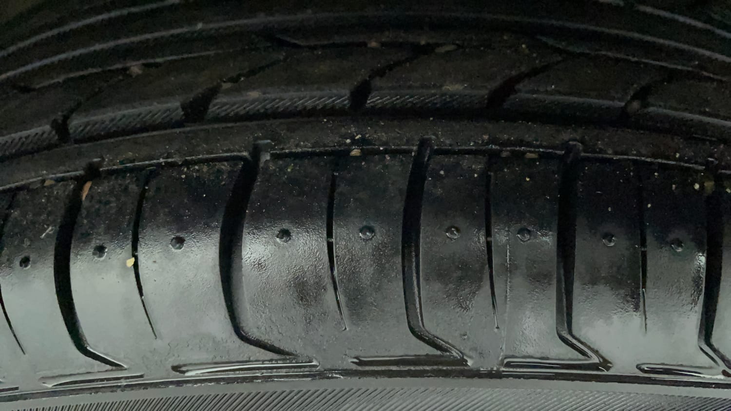Used 2019 Hyundai Grand i10 Sportz 1.2 Kappa VTVT Petrol Manual tyres LEFT REAR TYRE TREAD VIEW