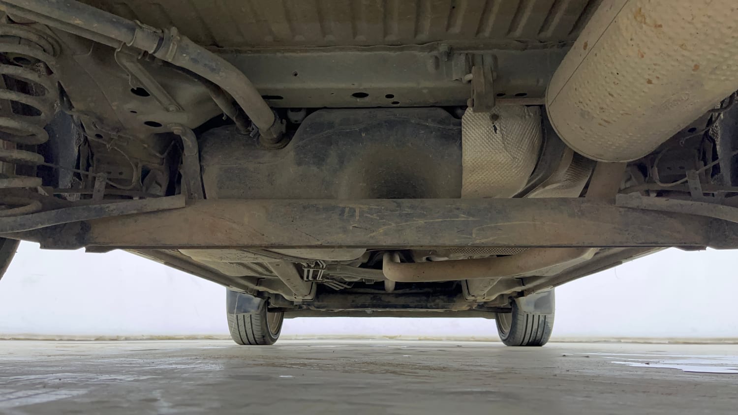 Used 2018 Ford EcoSport Titanium + 1.5L TDCi Diesel Manual extra REAR UNDERBODY VIEW (TAKEN FROM REAR)