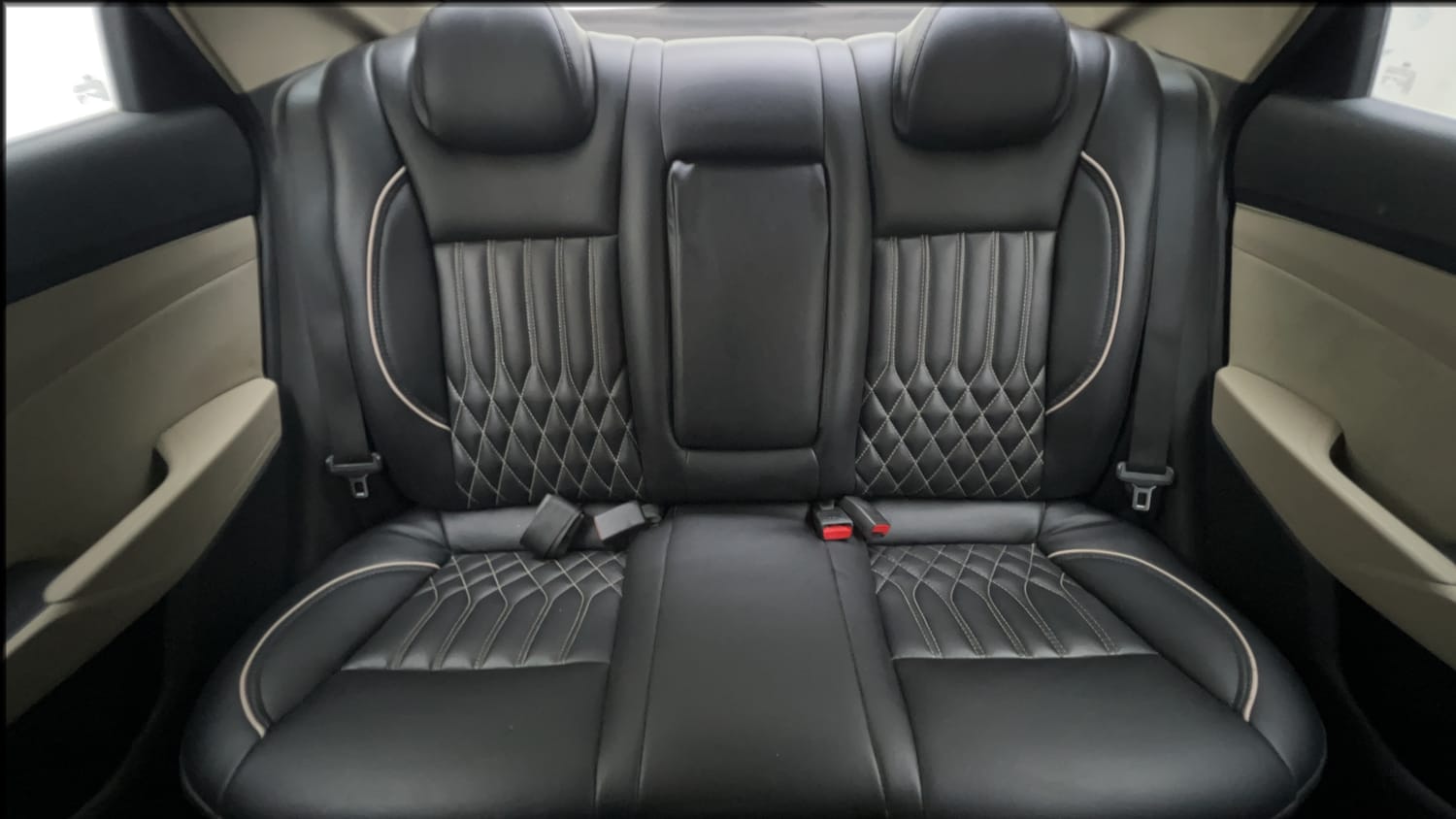 Used 2019 Hyundai Verna EX 1.4 VTVT Petrol Manual interior REAR SEAT CONDITION VIEW