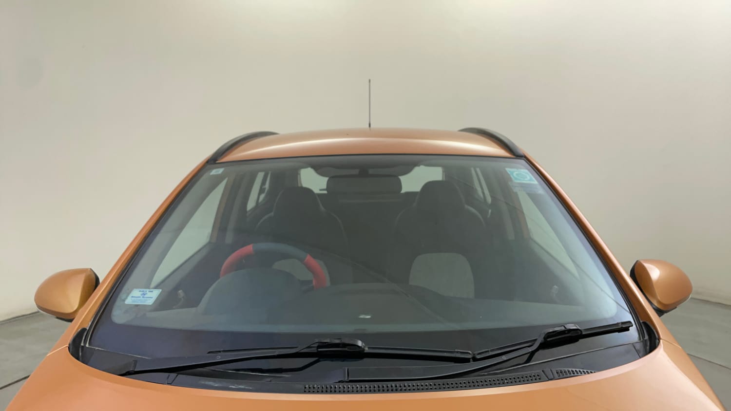Used 2015 Hyundai Grand i10 Asta AT 1.2 Kappa VTVT Petrol Automatic exterior FRONT WINDSHIELD VIEW