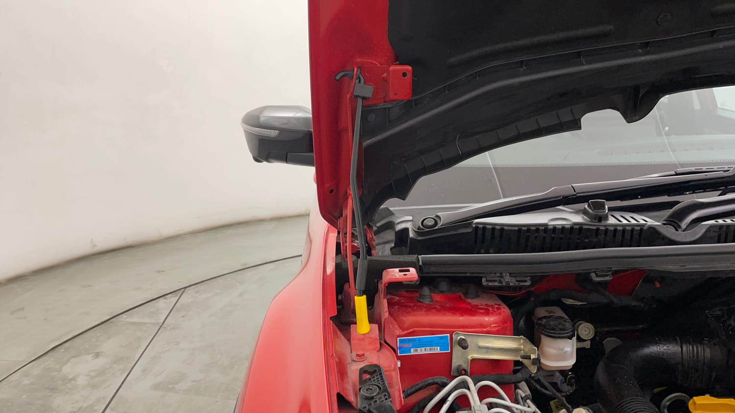 Used 2024 Tata Nexon Creative Plus S 1.2 Revotron Petrol 6AMT Petrol Automatic engine ENGINE RIGHT SIDE HINGE & APRON VIEW
