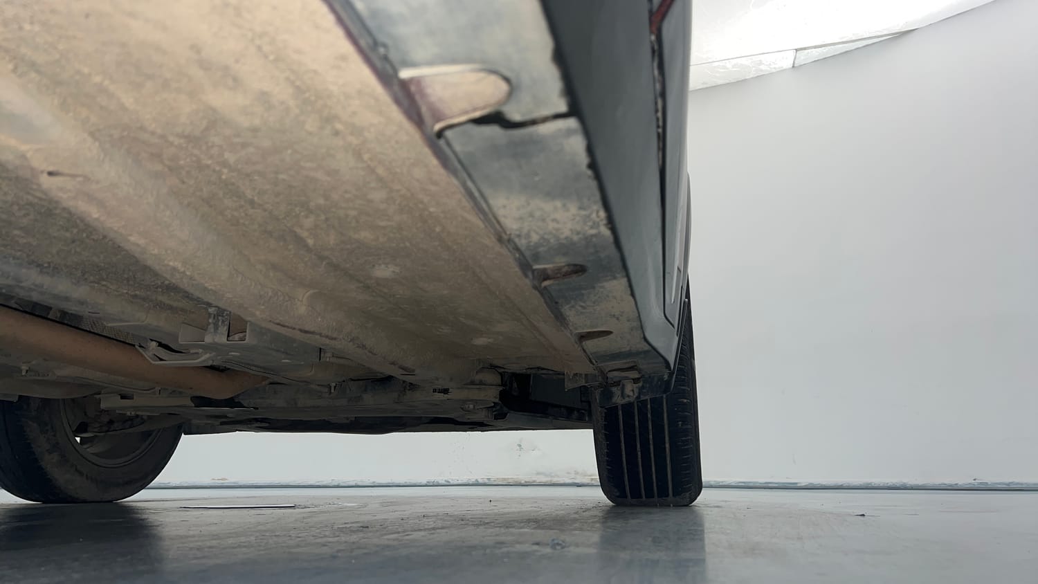 Used 2022 Kia Sonet HTX 1.5 Diesel Manual extra REAR RIGHT UNDERBODY VIEW