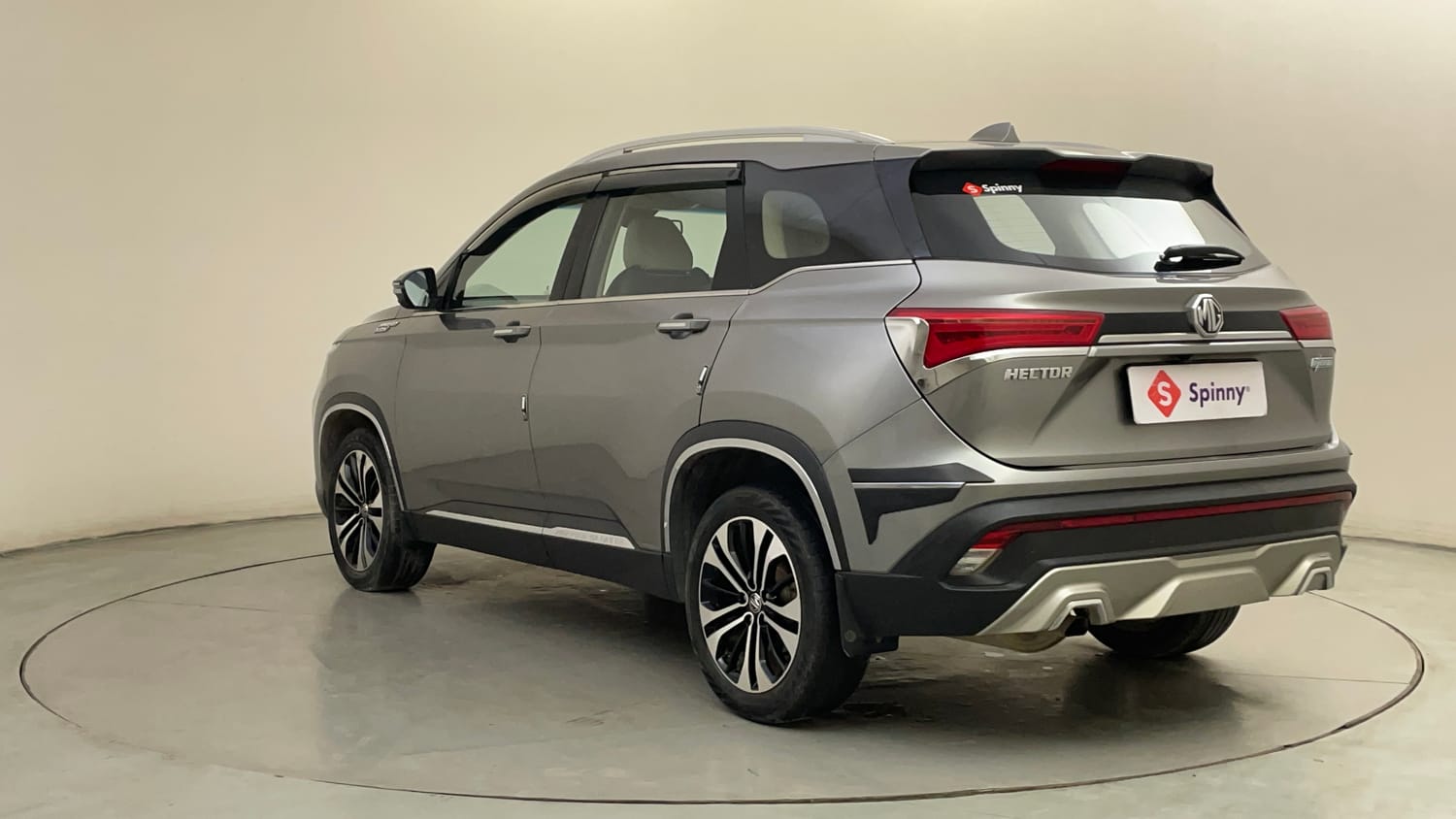 Used 2022 MG Motors Hector Sharp 1.5 Petrol Turbo Hybrid MT Hybrid Manual exterior LEFT REAR CORNER VIEW