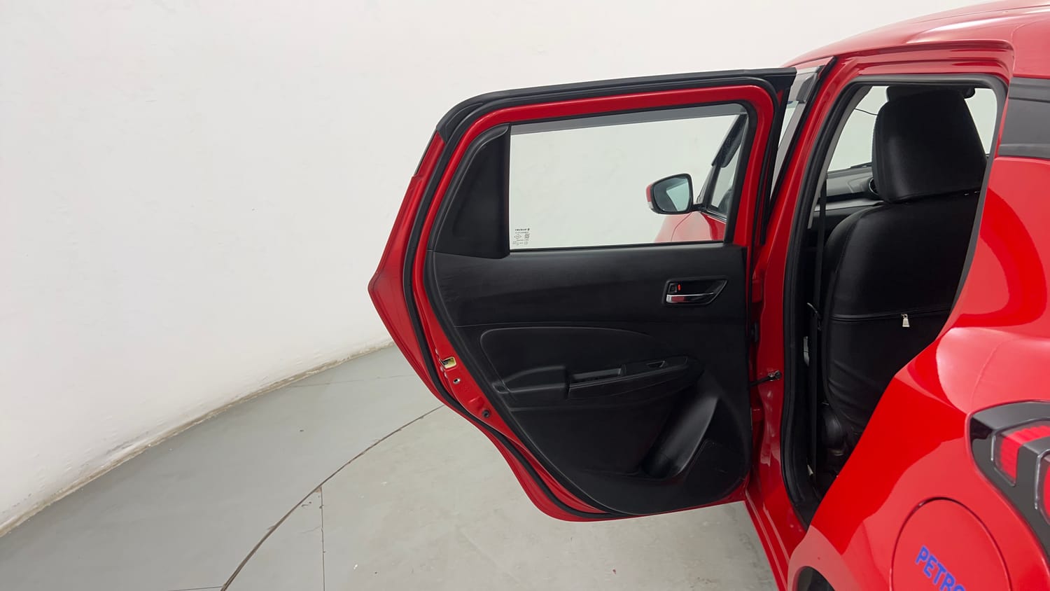 Used 2021 Maruti Suzuki Swift VXi AMT Petrol Automatic interior LEFT REAR DOOR OPEN VIEW