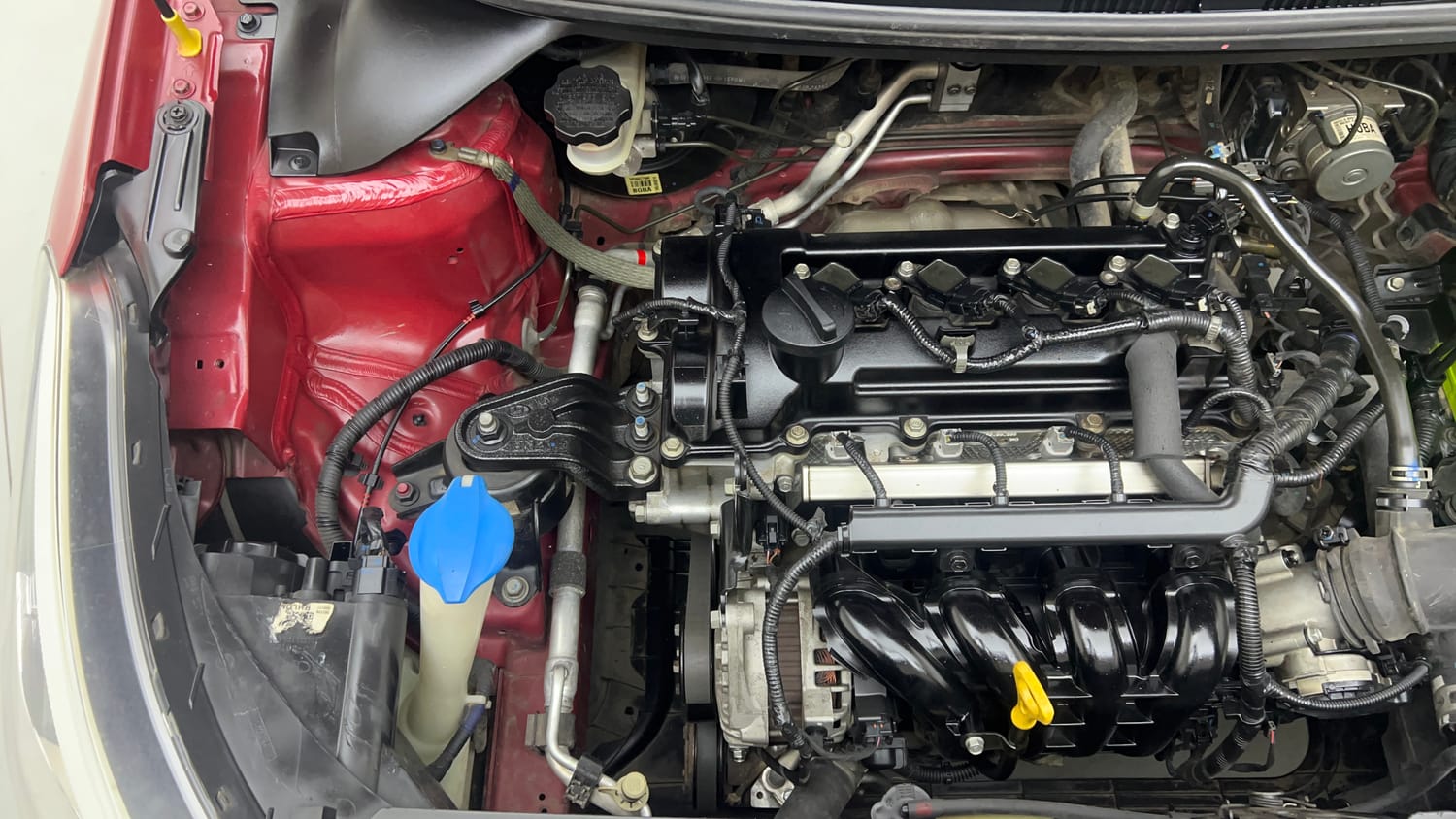 Used 2018 Hyundai Elite i20 Sportz 1.2 Petrol Manual engine ENGINE RIGHT SIDE VIEW