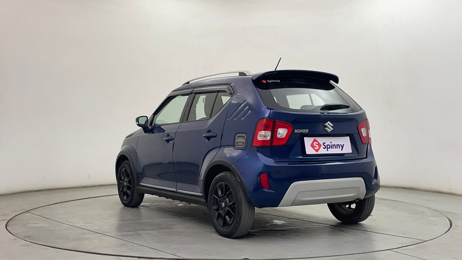 Used 2022 Maruti Suzuki Ignis Alpha 1.2 MT Petrol Manual exterior LEFT REAR CORNER VIEW