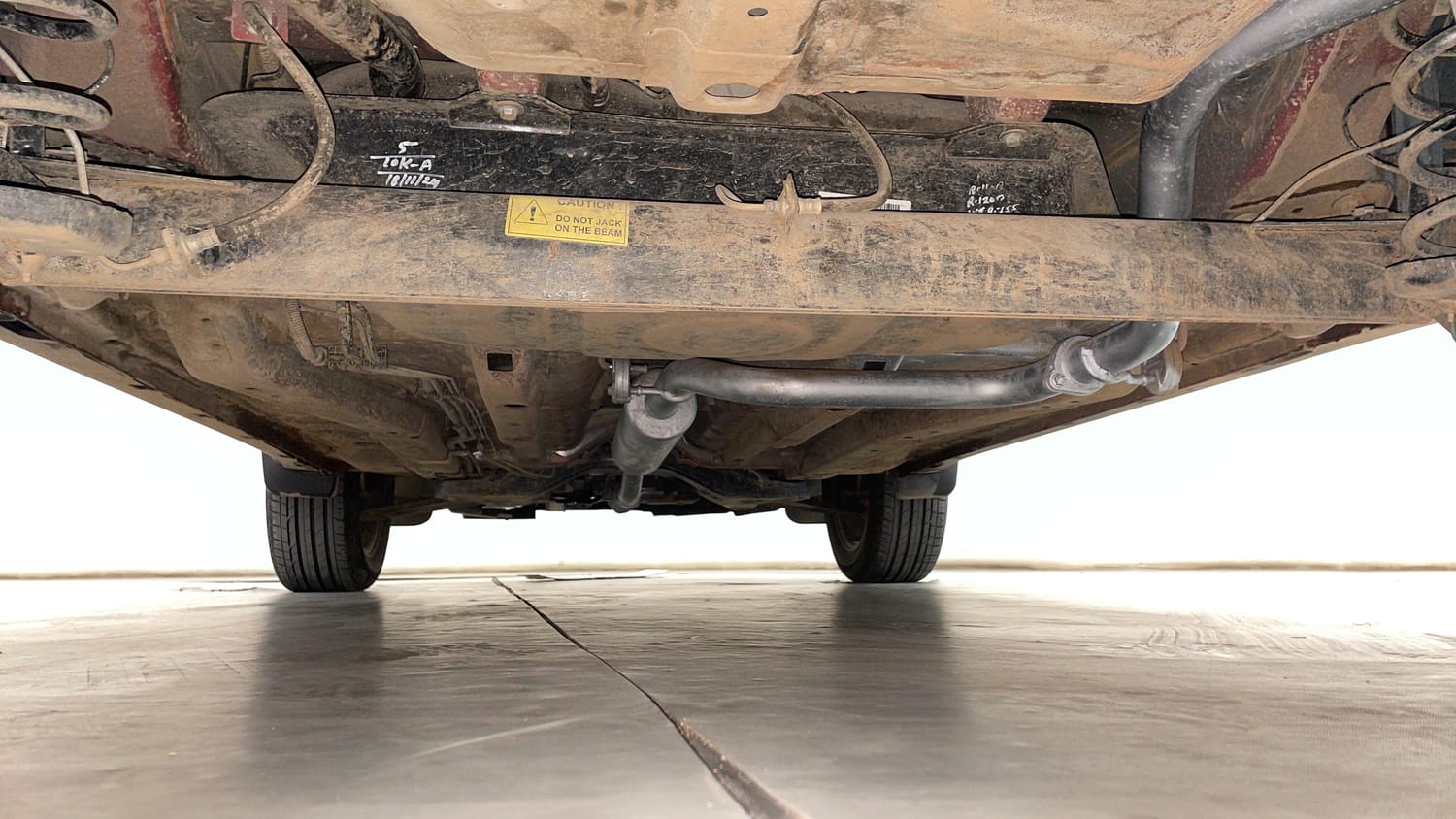 Used 2024 Tata Nexon Creative Plus S 1.2 Revotron Petrol 6AMT Petrol Automatic extra REAR UNDERBODY VIEW (TAKEN FROM REAR)