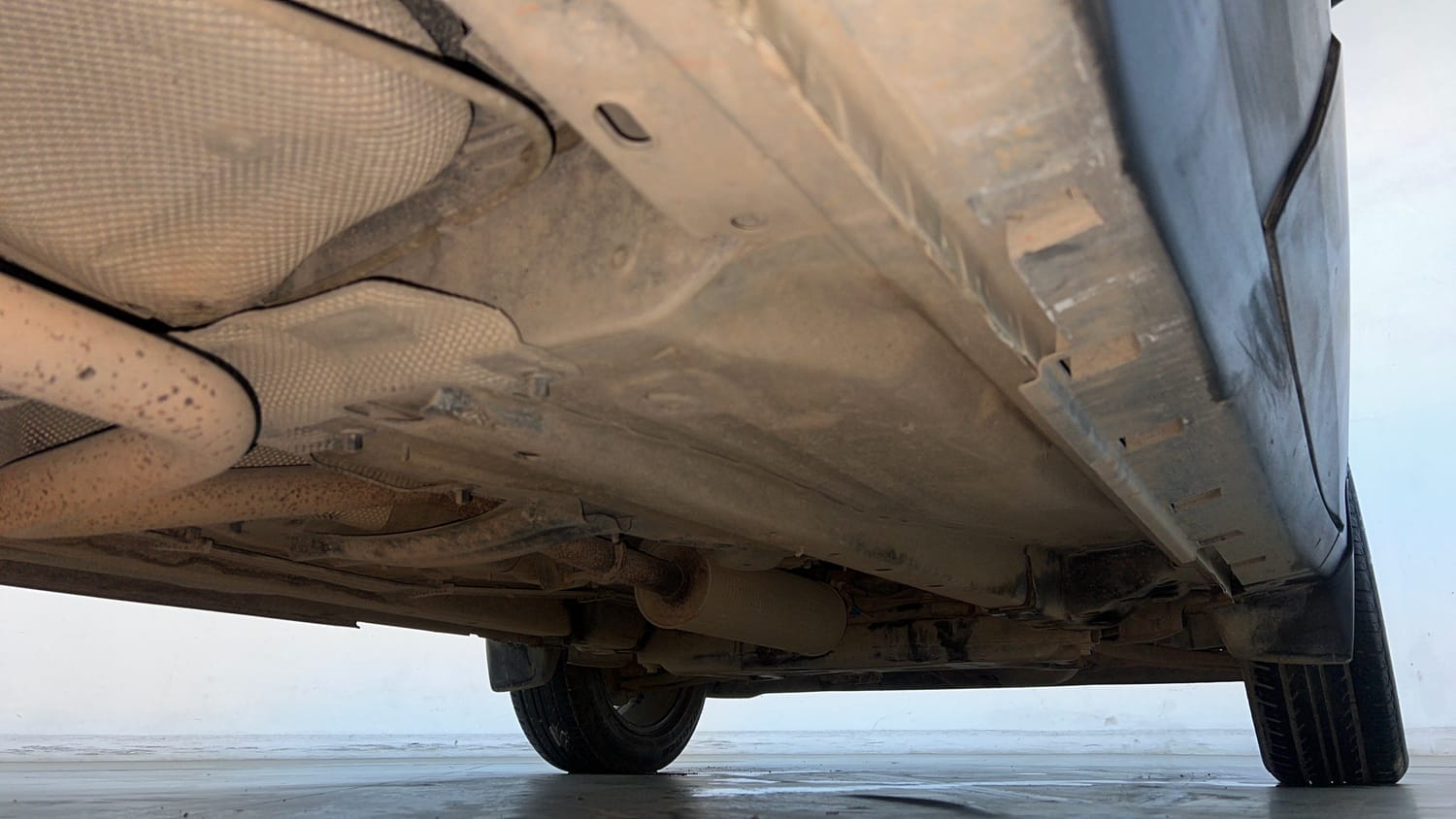 Used 2021 Ford EcoSport Titanium Plus 1.5L Ti-VCT AT Petrol Automatic extra REAR RIGHT UNDERBODY VIEW