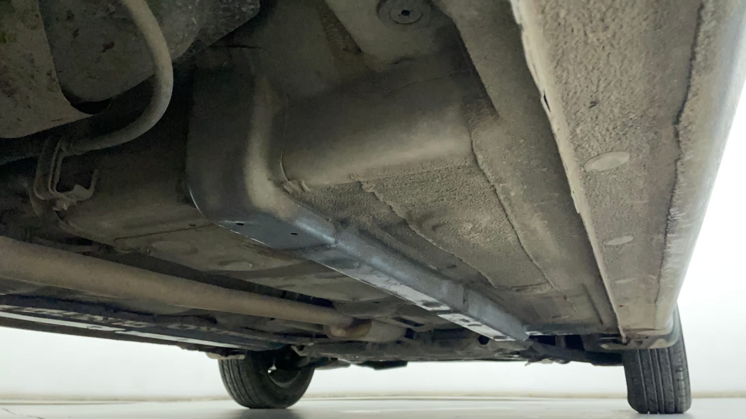 Used 2019 Hyundai Grand i10 Sportz 1.2 Kappa VTVT Petrol Manual extra REAR RIGHT UNDERBODY VIEW