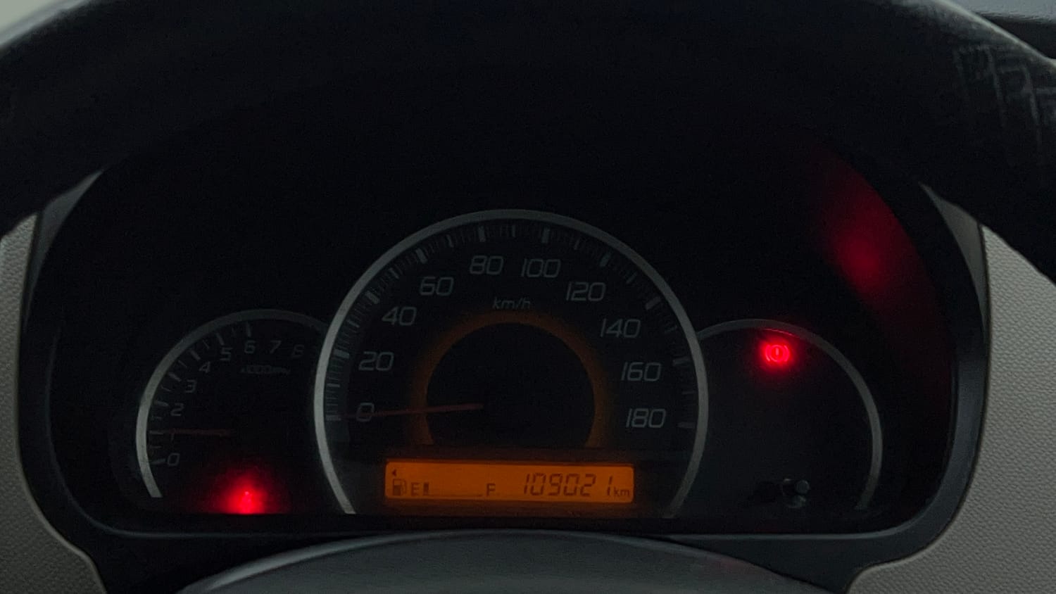 Used 2015 Maruti Suzuki Wagon R VXI Petrol Manual interior CLUSTERMETER VIEW