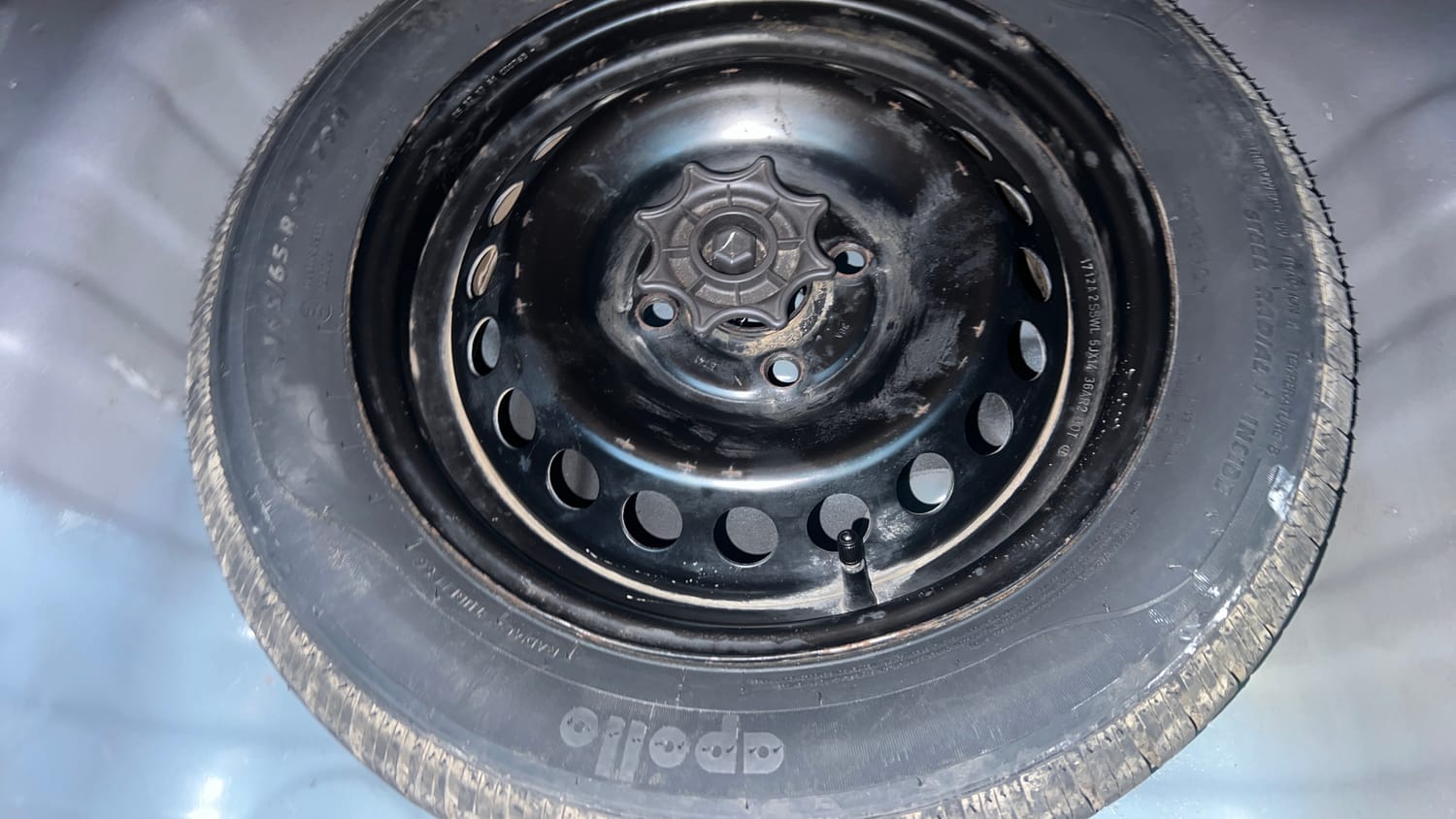 Used 2018 Hyundai Grand i10 Magna 1.2 Kappa VTVT Petrol Manual tyres SPARE TYRE VIEW