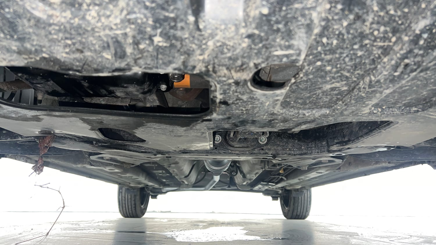 Used 2025 Hyundai Venue E 1.2 Petrol Petrol Manual extra FRONT LEFT UNDERBODY VIEW