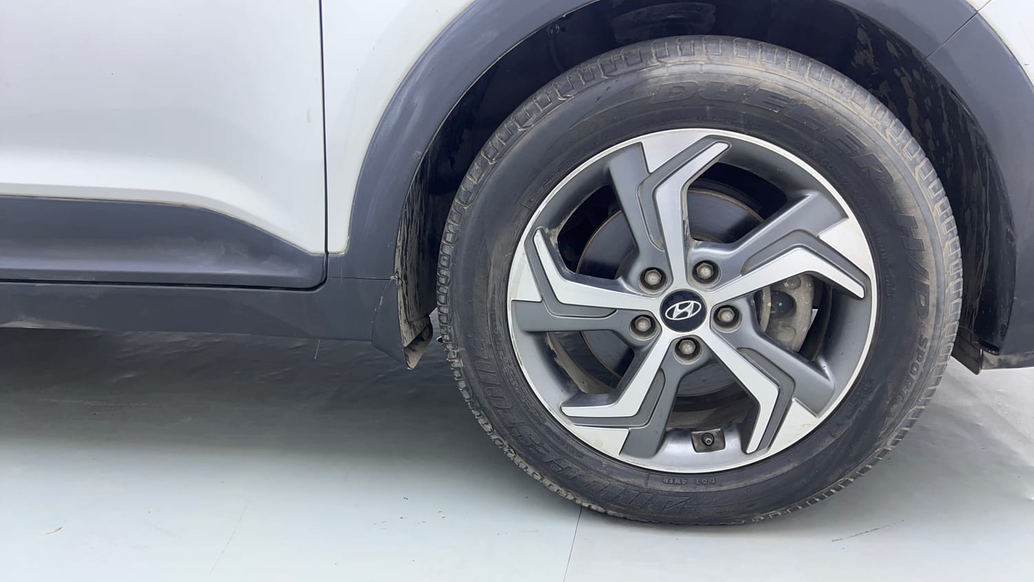 Used 2018 Hyundai Creta SX 1.6 Dual Tone Petrol Petrol Manual tyres RIGHT FRONT TYRE RIM VIEW