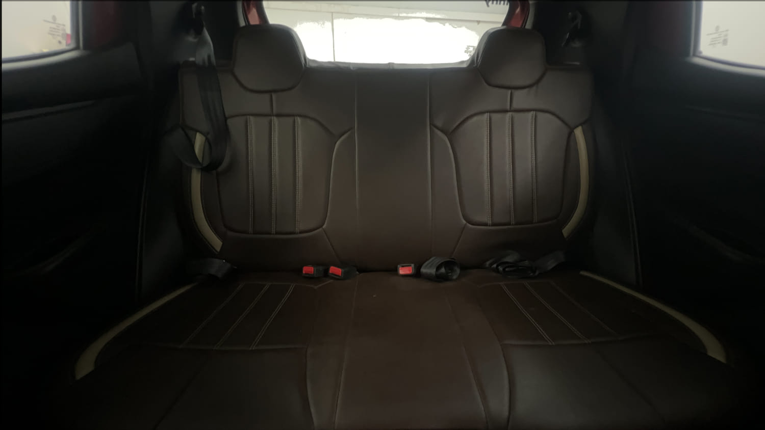 Used 2017 Renault Kwid RXL Petrol Manual interior REAR SEAT CONDITION VIEW